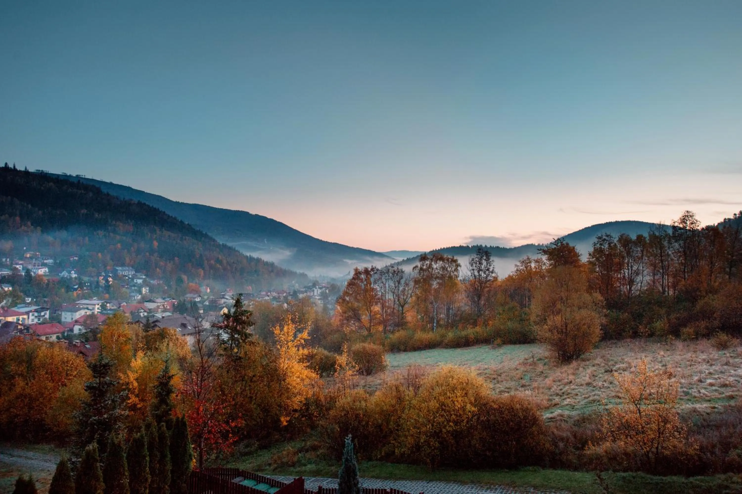 Natural landscape in Przystanek Góry
