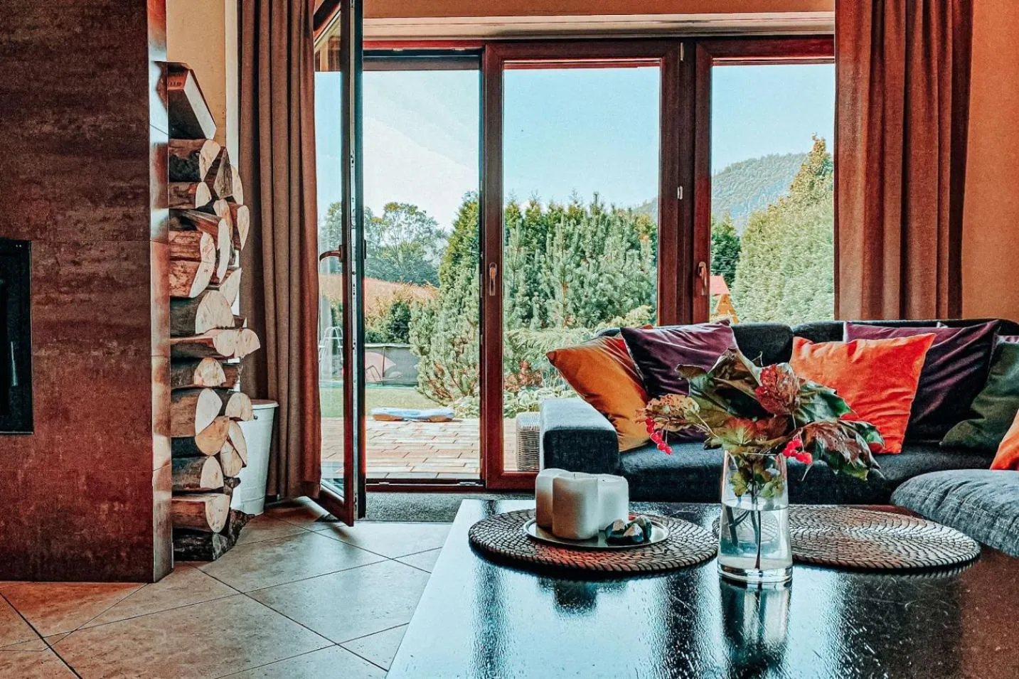 Seating area in Przystanek Góry