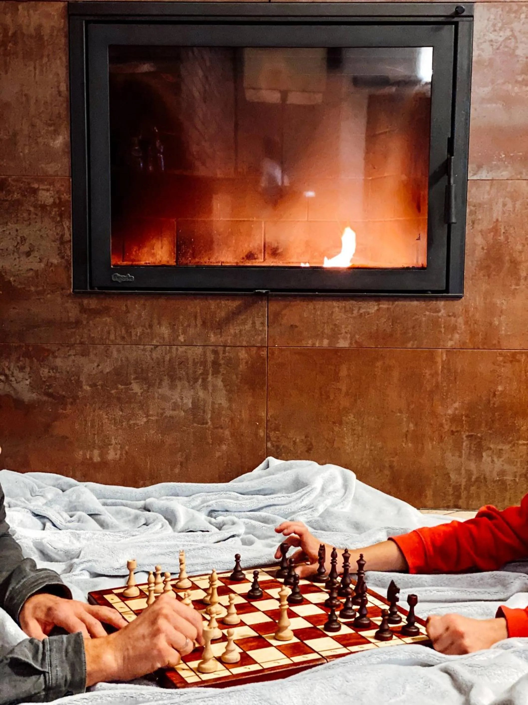 Communal lounge/ TV room in Przystanek Góry