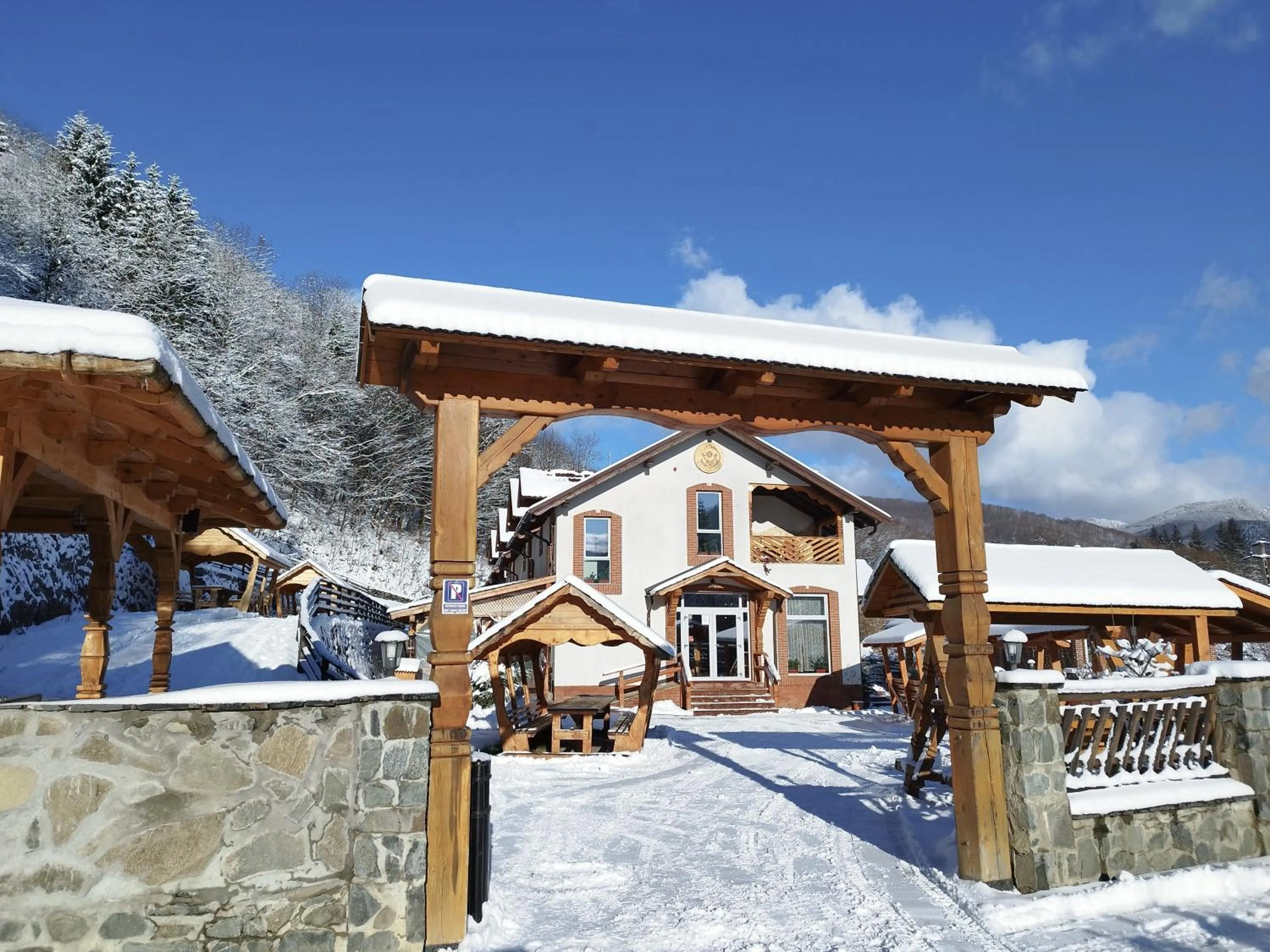 Property building in Pensiunea Popas Pop, Strambu-Baiut, Maramures