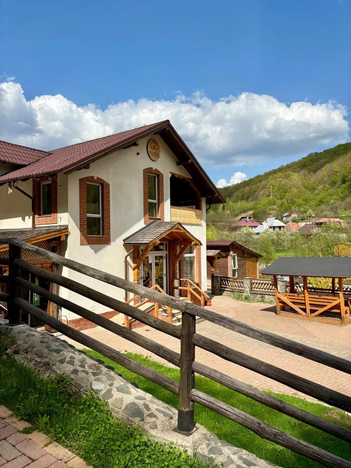 Property building in Pensiunea Popas Pop, Strambu-Baiut, Maramures