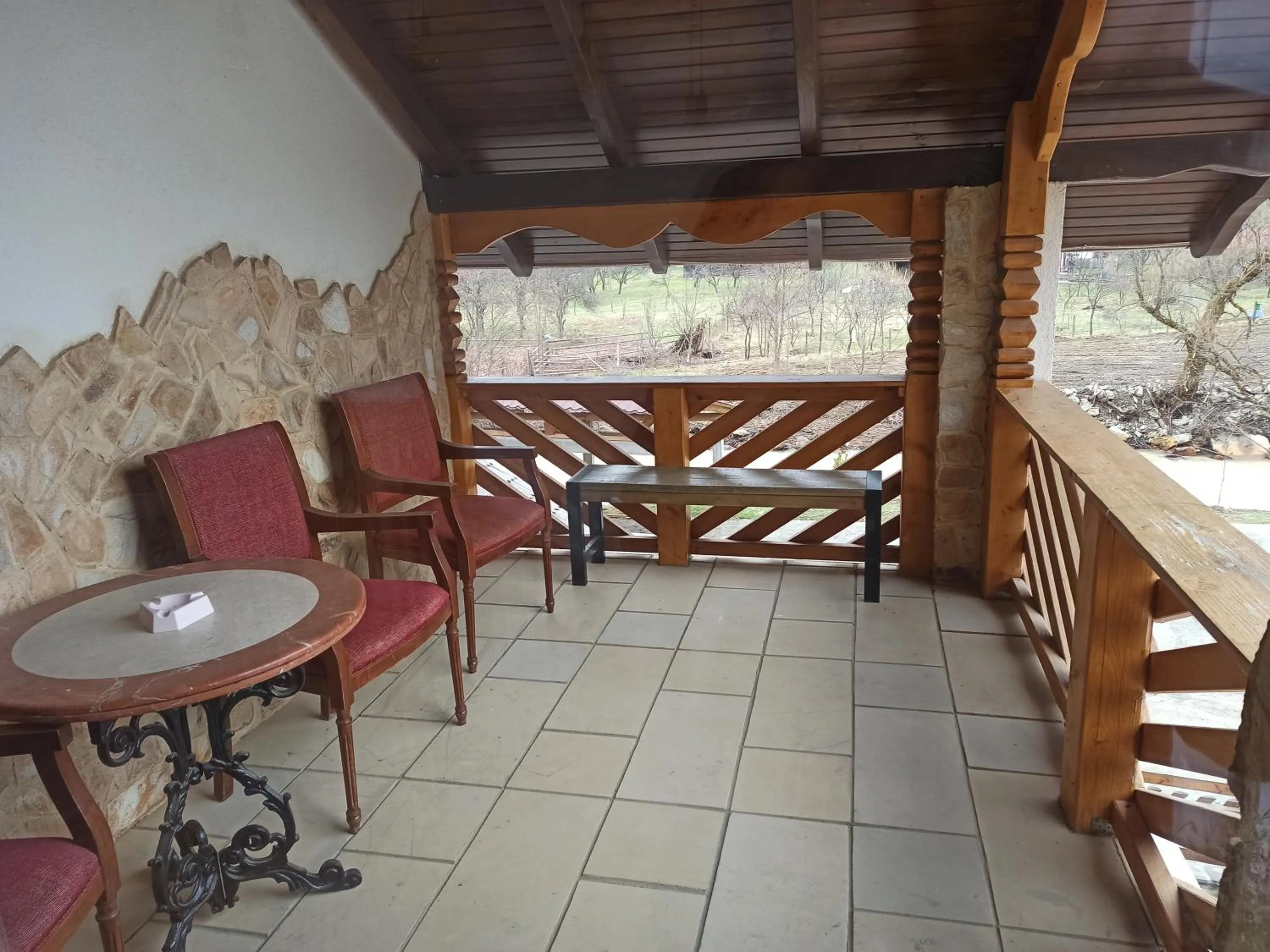 Balcony/Terrace in Pensiunea Popas Pop, Strambu-Baiut, Maramures