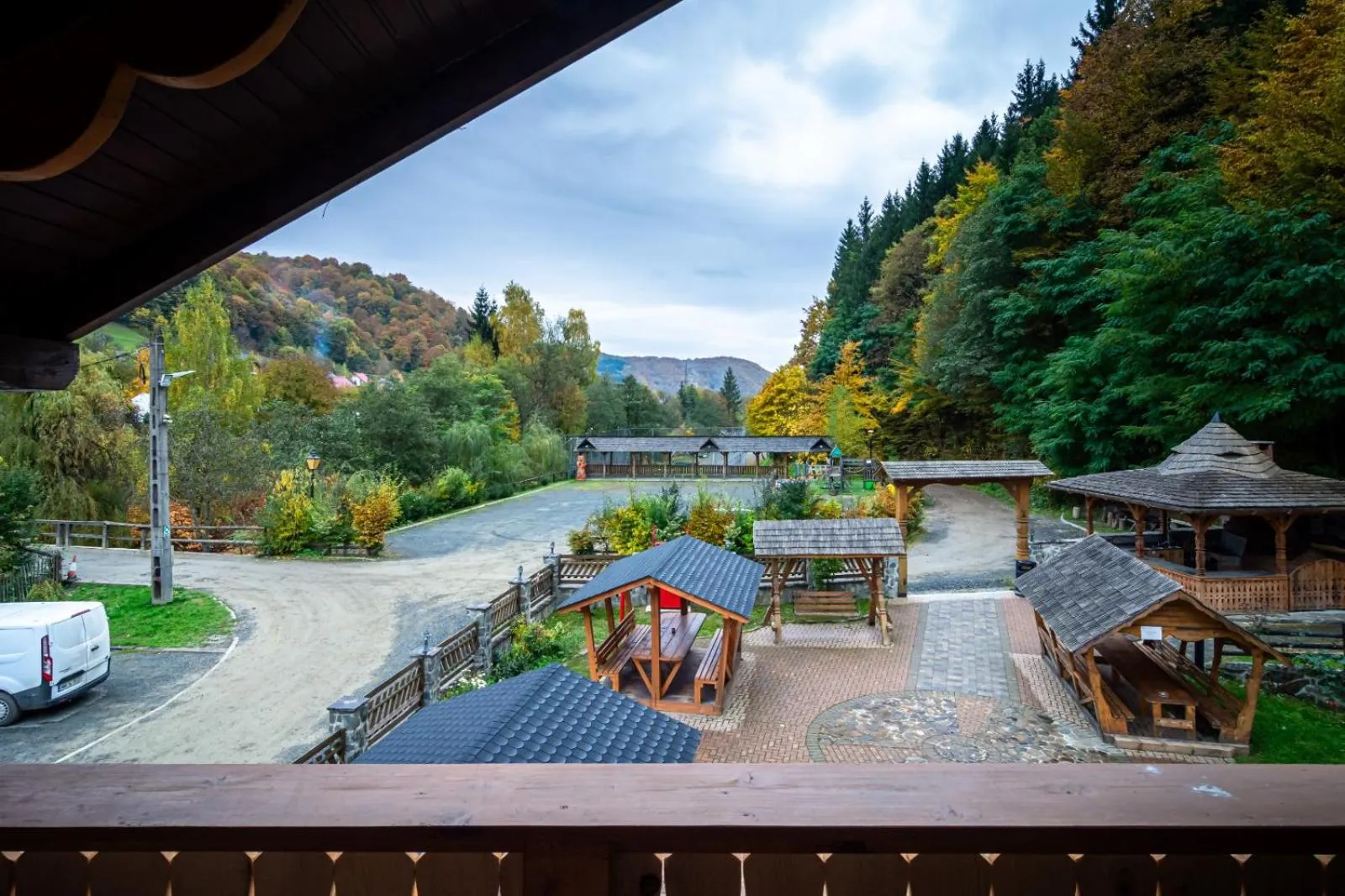 Natural landscape in Pensiunea Popas Pop, Strambu-Baiut, Maramures