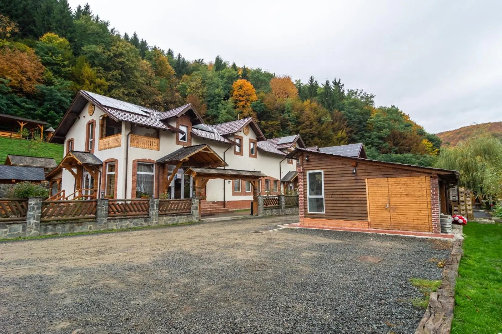 Property building in Pensiunea Popas Pop, Strambu-Baiut, Maramures