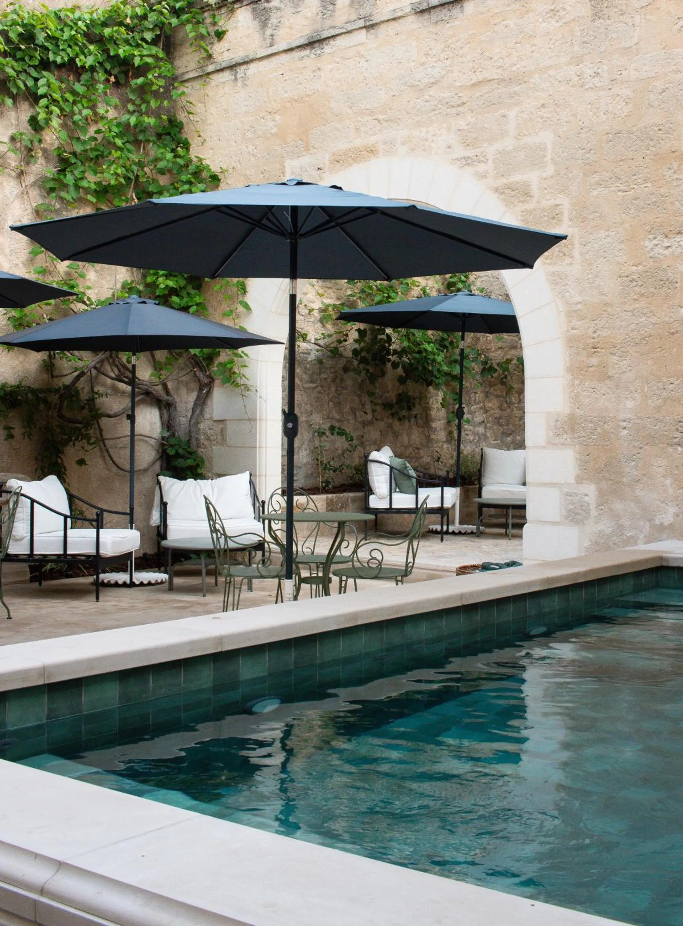 Pool view in La Maison d'Uzès Relais & Châteaux