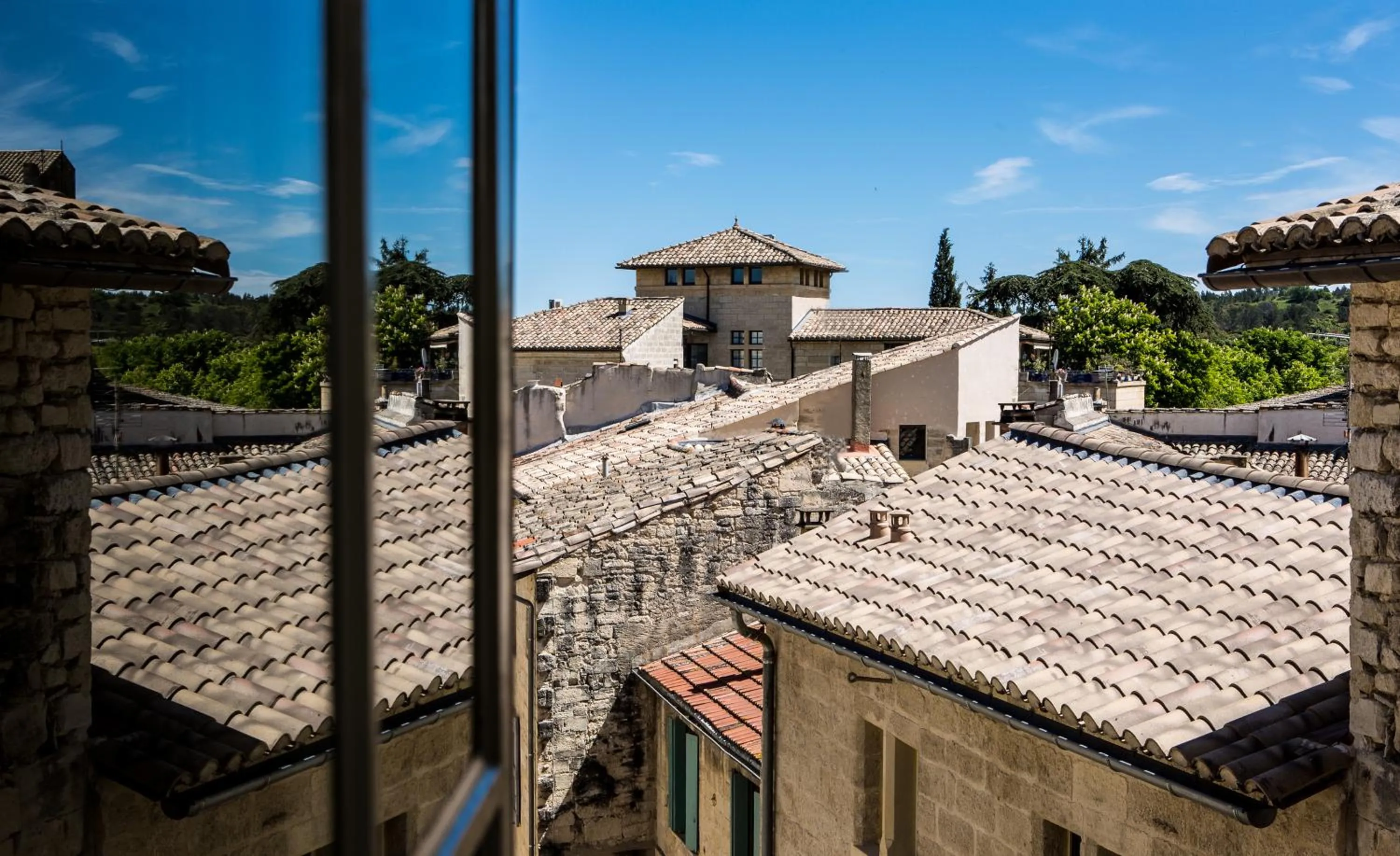 City view in La Maison d'Uzès Relais & Châteaux