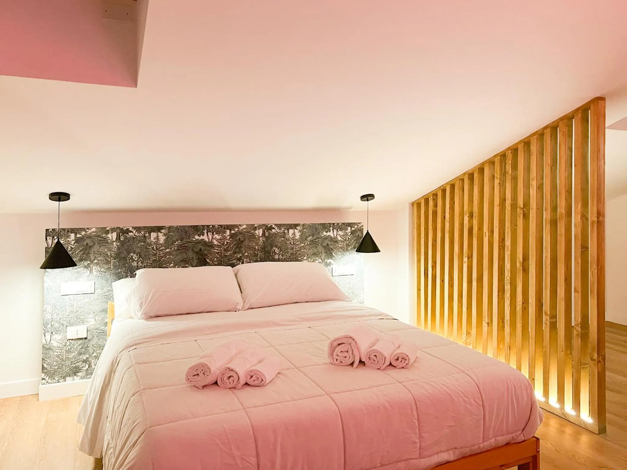 Bed in Wolf House BnB