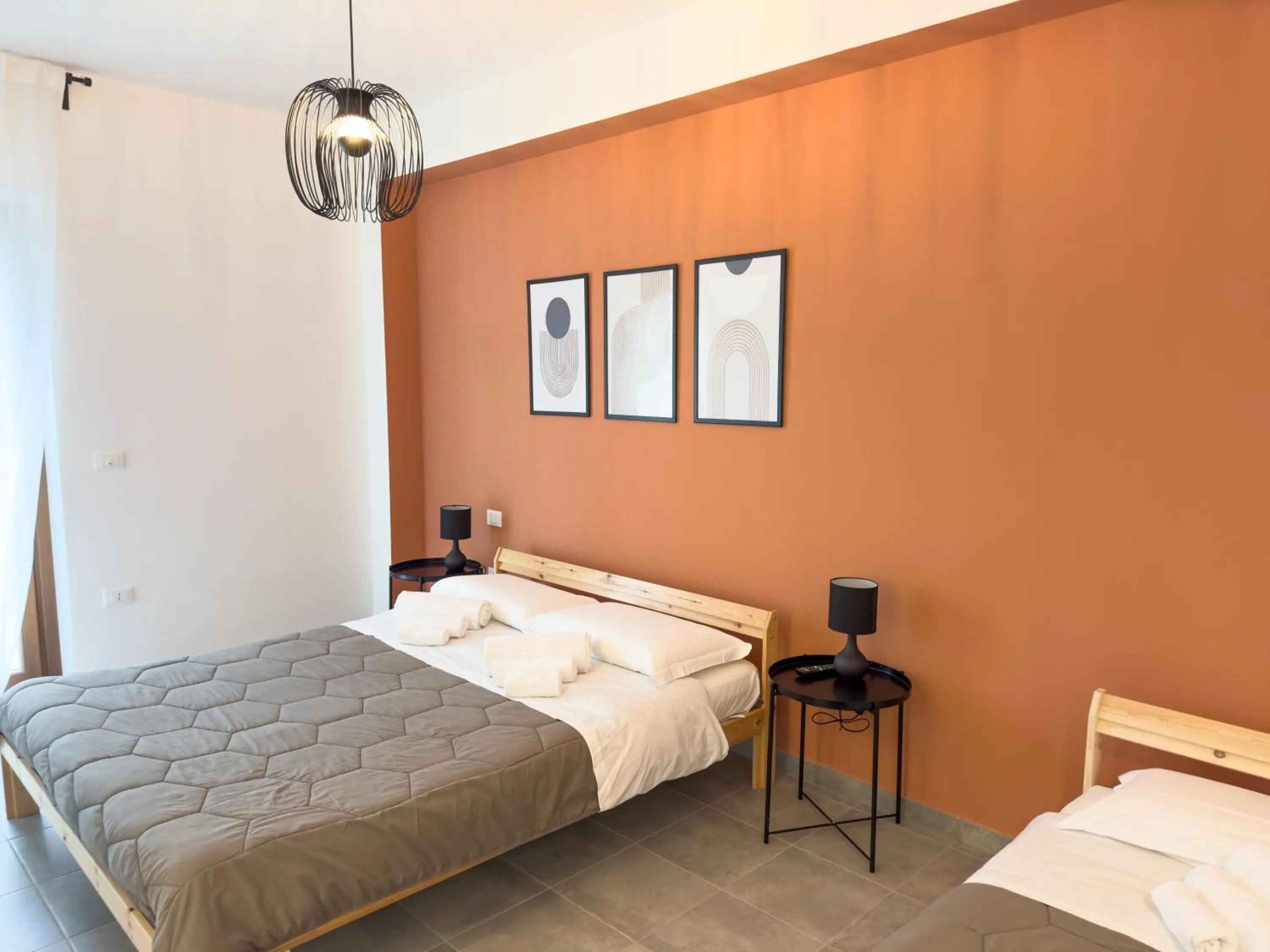 Bed in Wolf House BnB