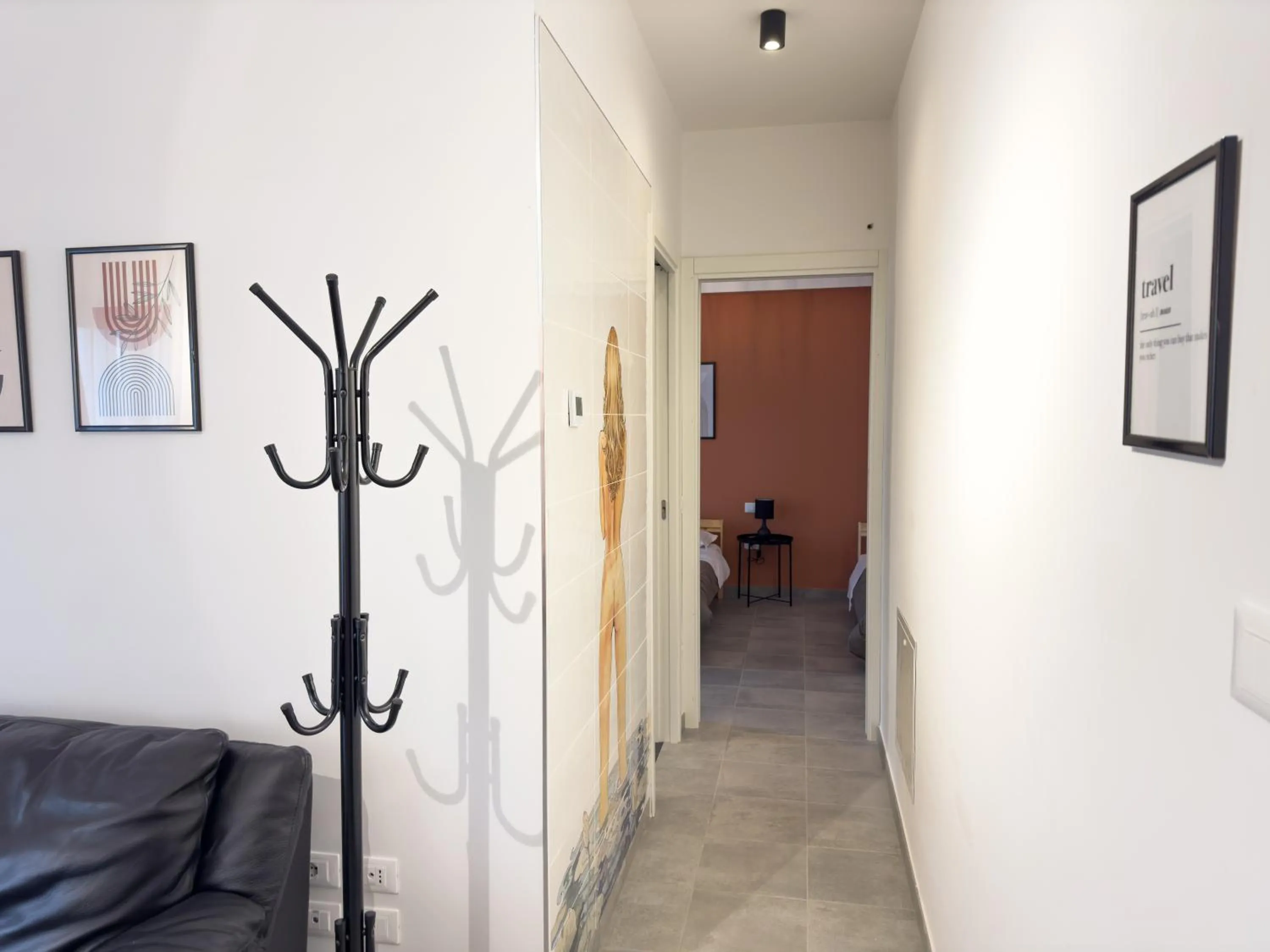 Living room in Wolf House BnB