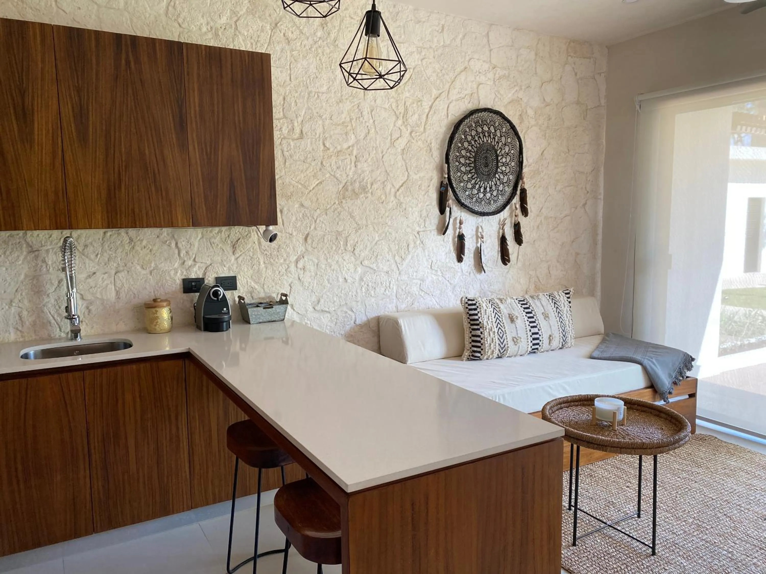 Kitchen or kitchenette in Kaanal Tulum