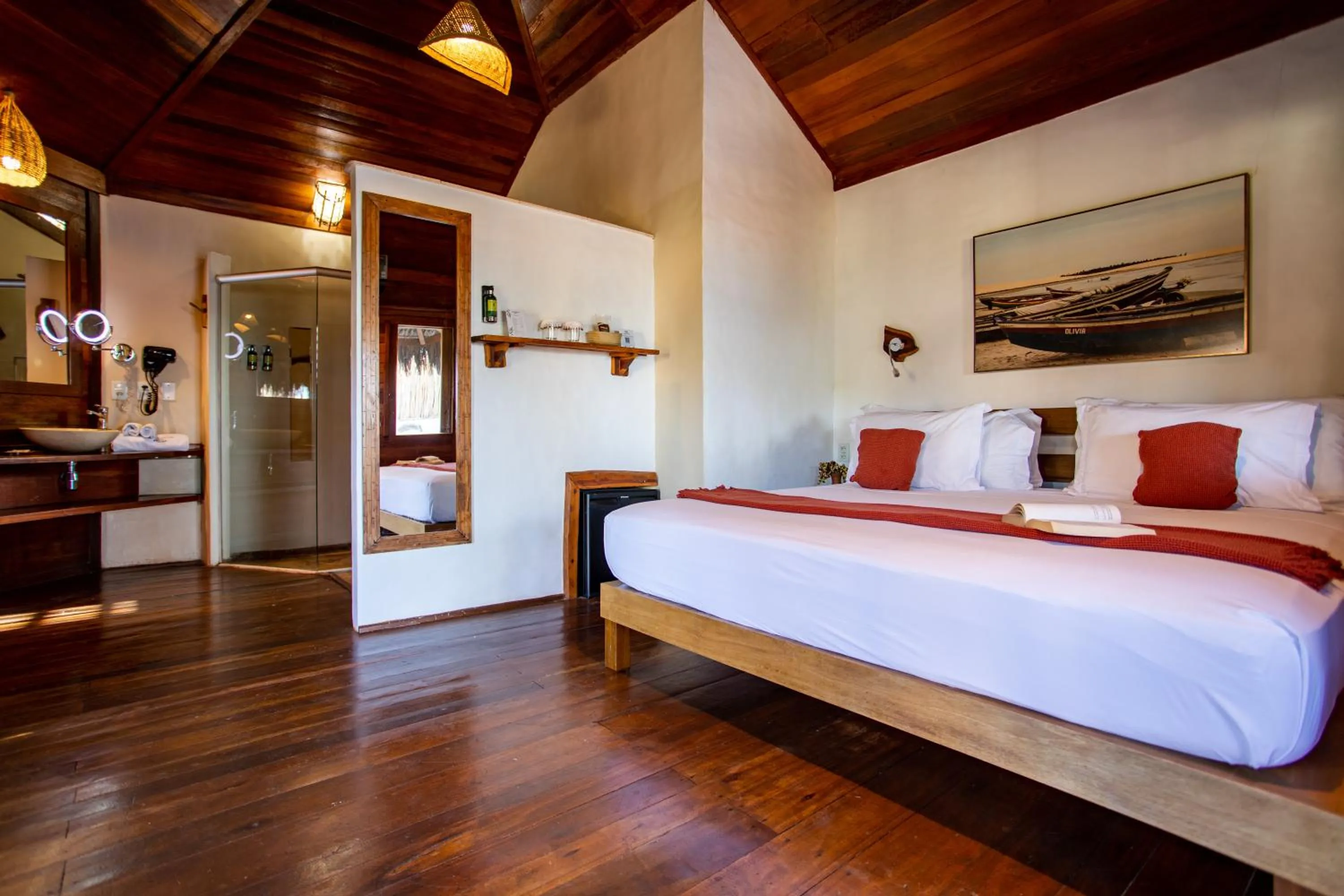 Bed in Hurricane Jeri