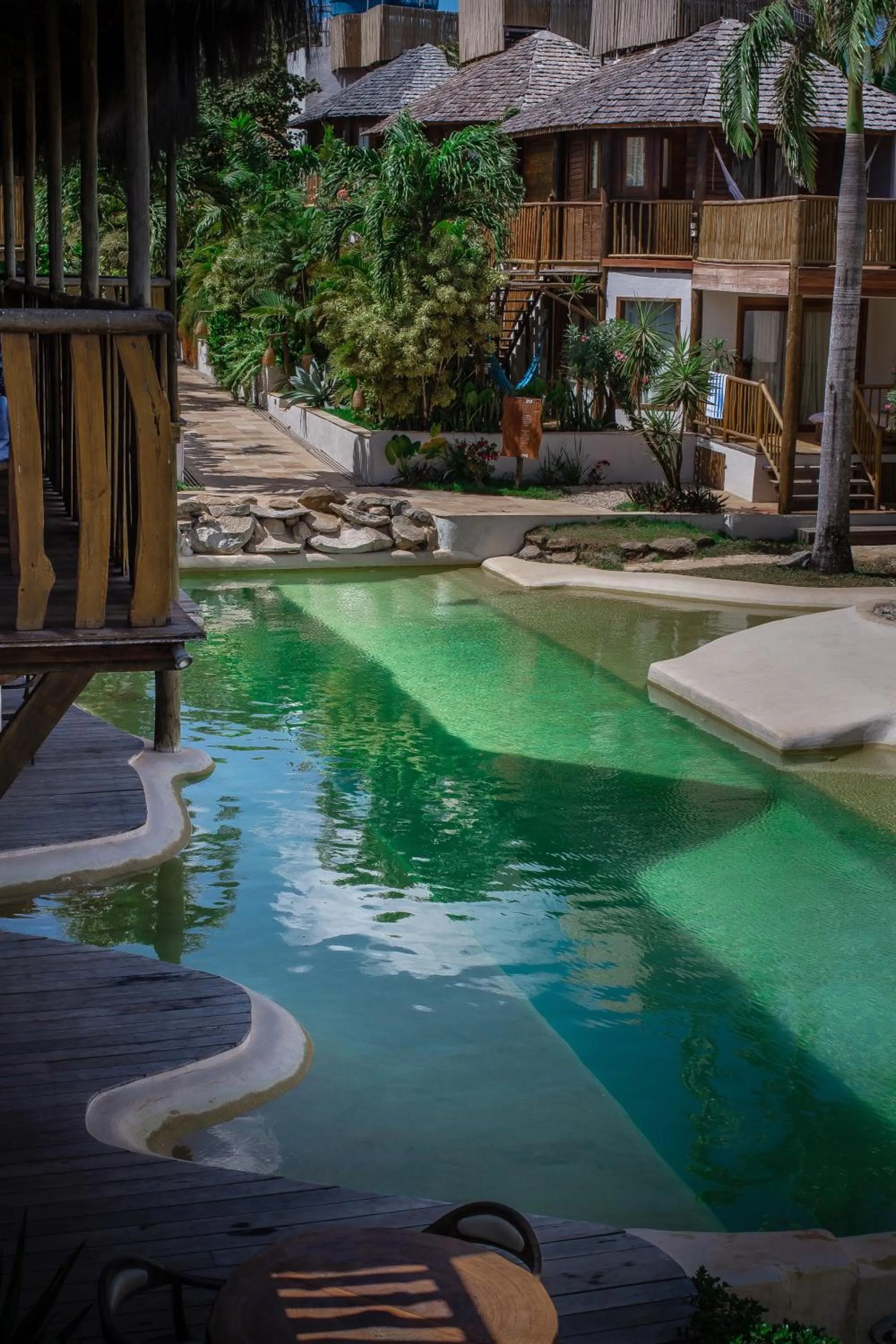 Swimming pool in Hurricane Jeri