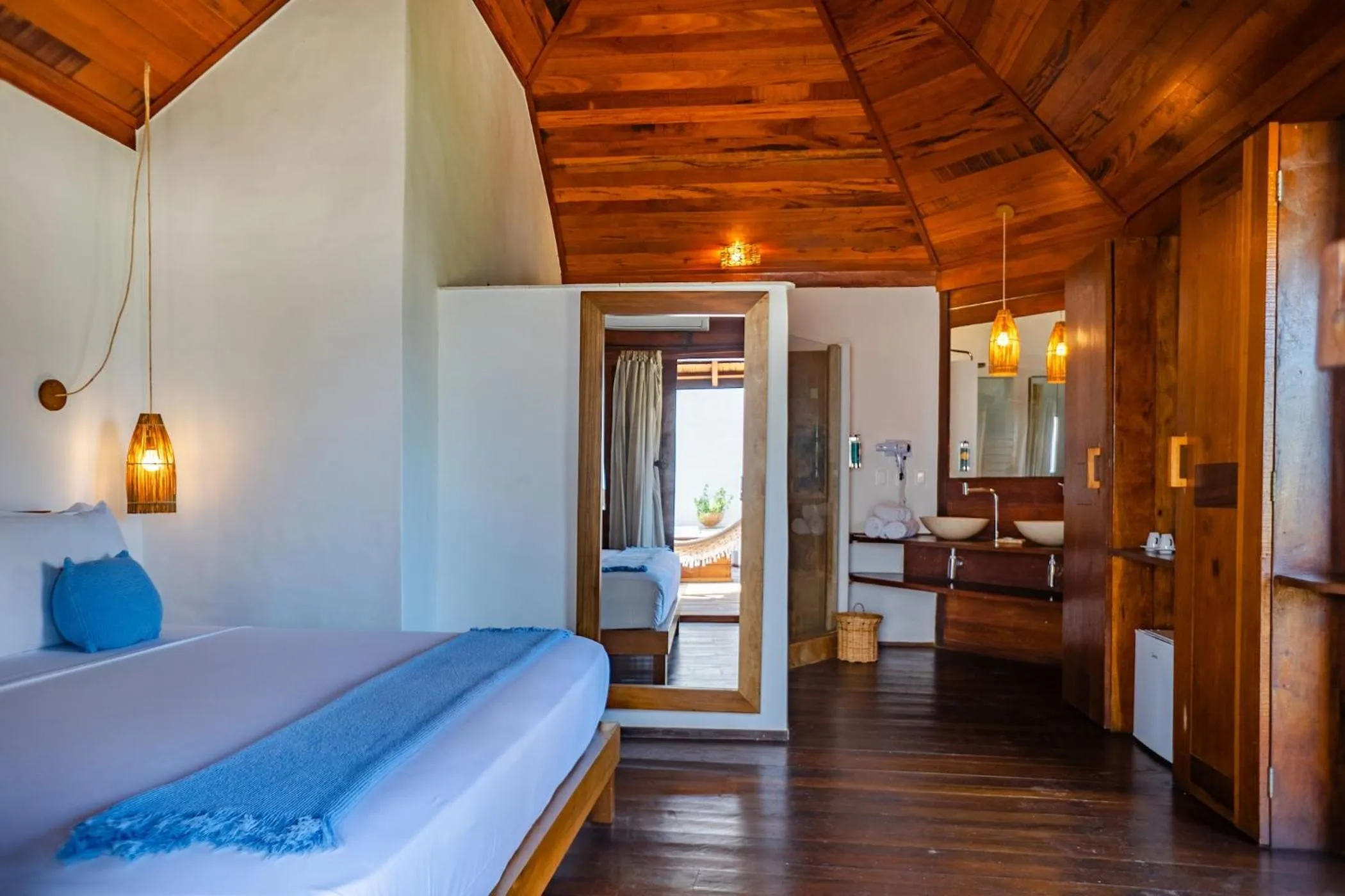 Bed in Hurricane Jeri