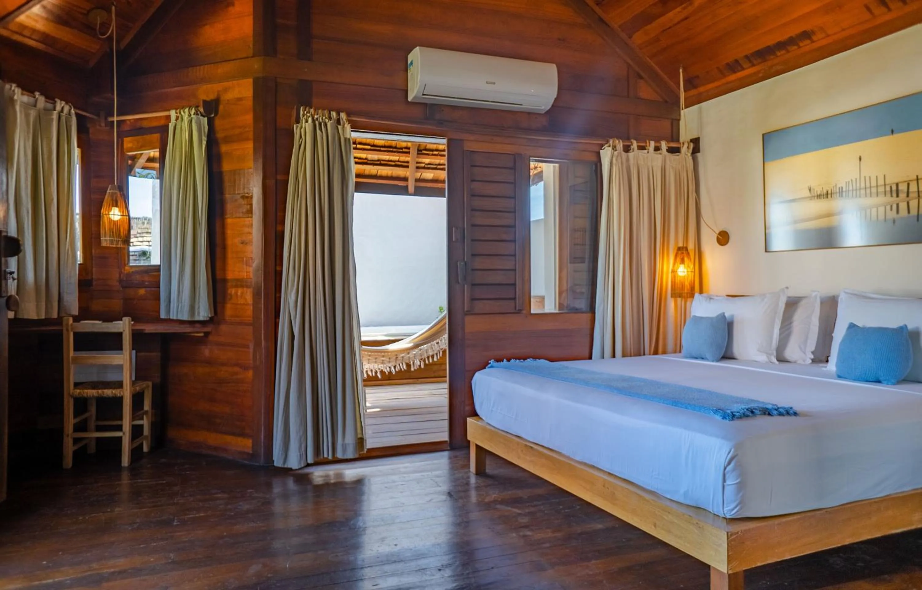 Bed in Hurricane Jeri