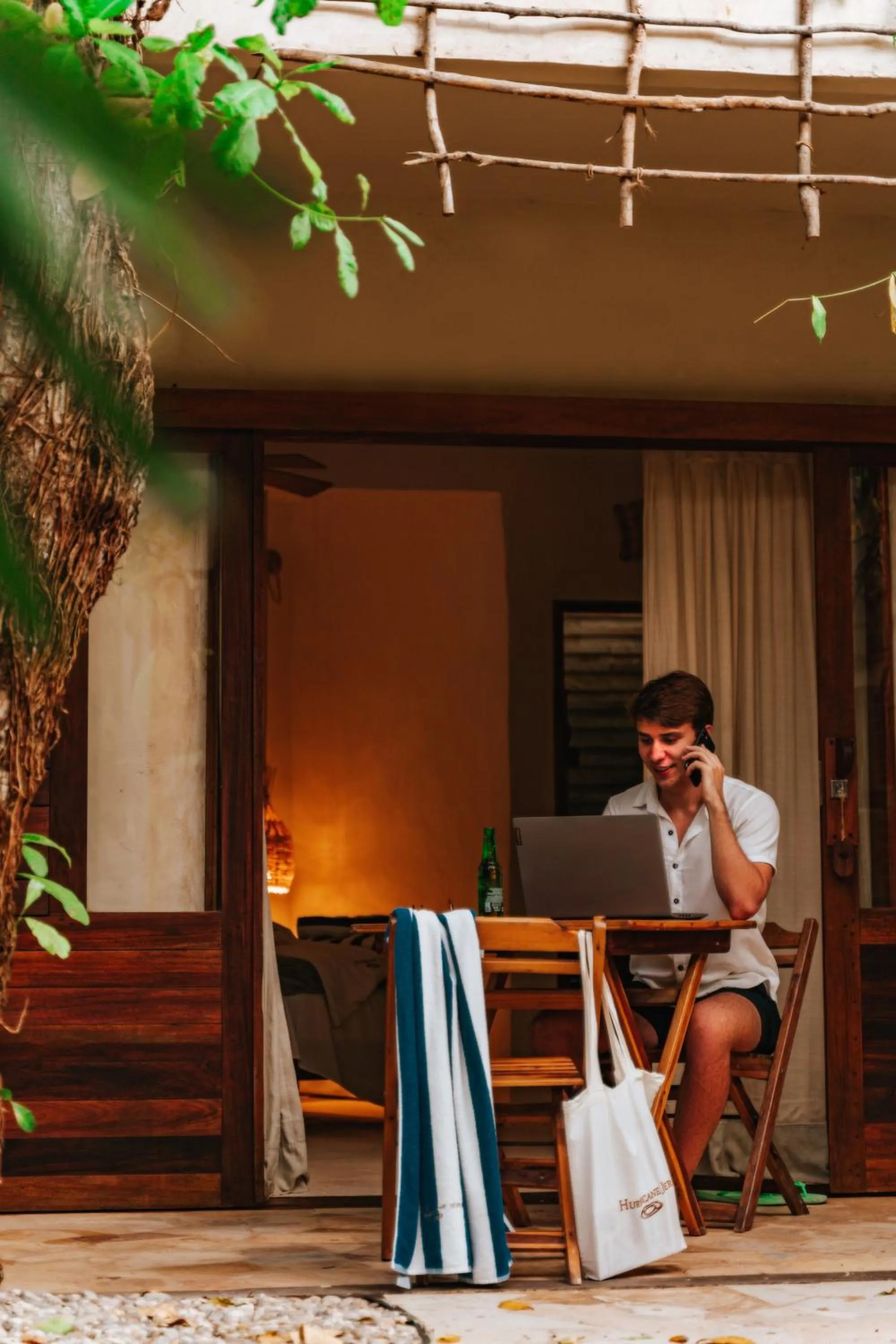Patio in Hurricane Jeri