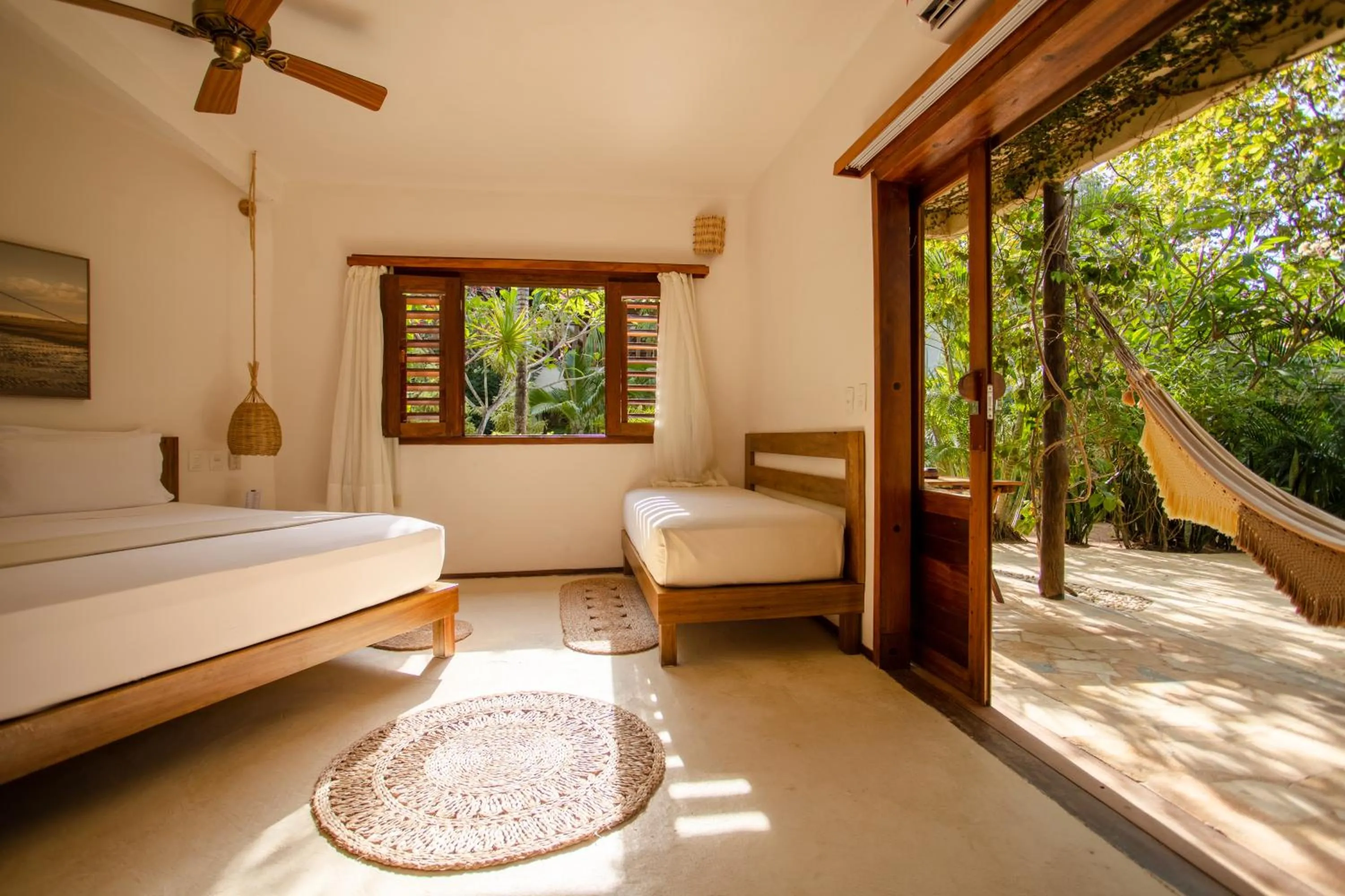 Bed in Hurricane Jeri