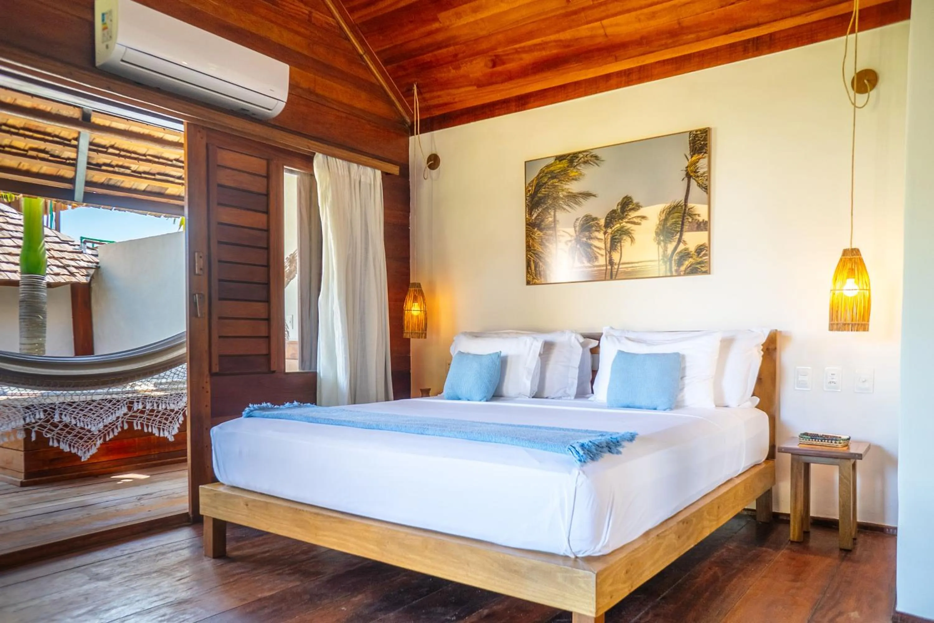 Bed in Hurricane Jeri