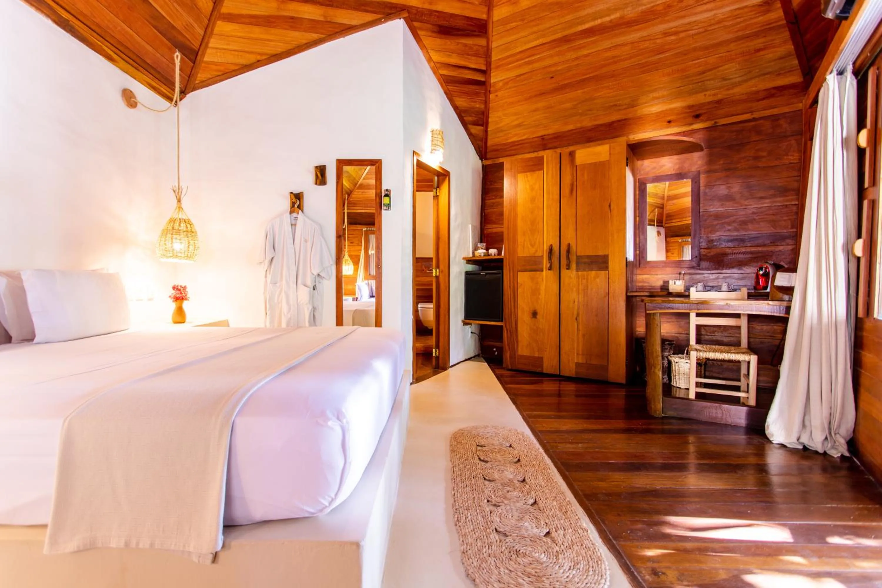 Bed in Hurricane Jeri