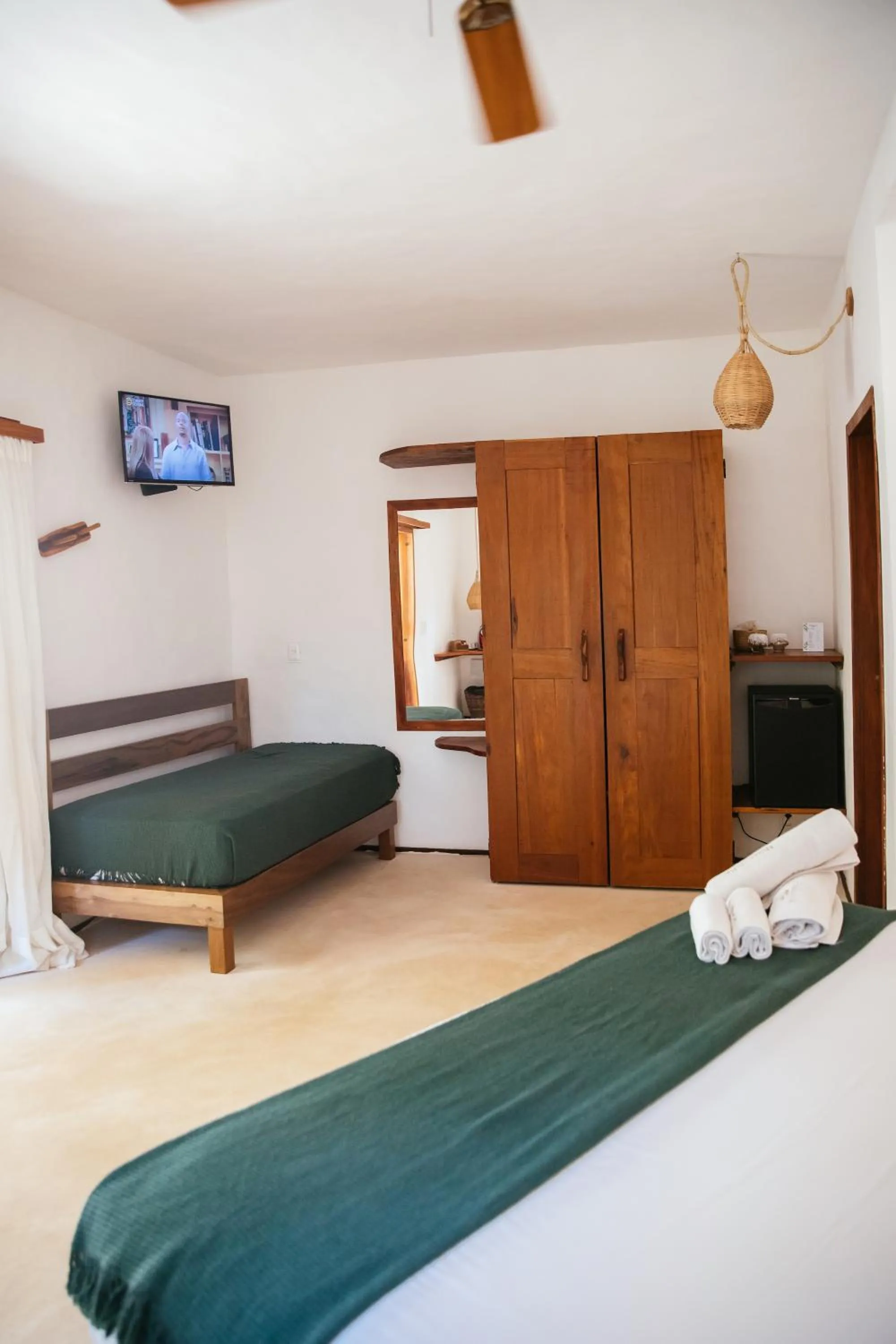 Bed in Hurricane Jeri