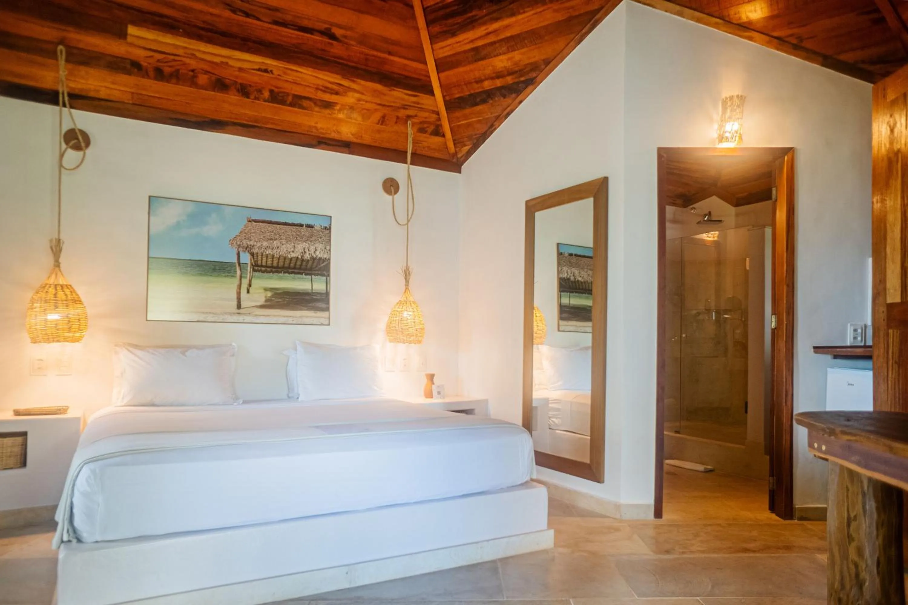 Bed in Hurricane Jeri