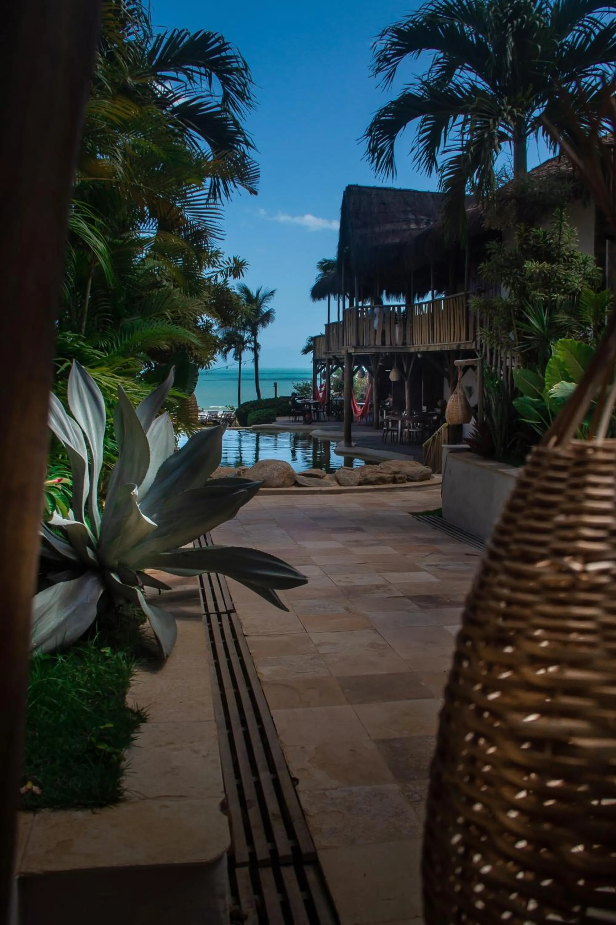 Swimming pool in Hurricane Jeri