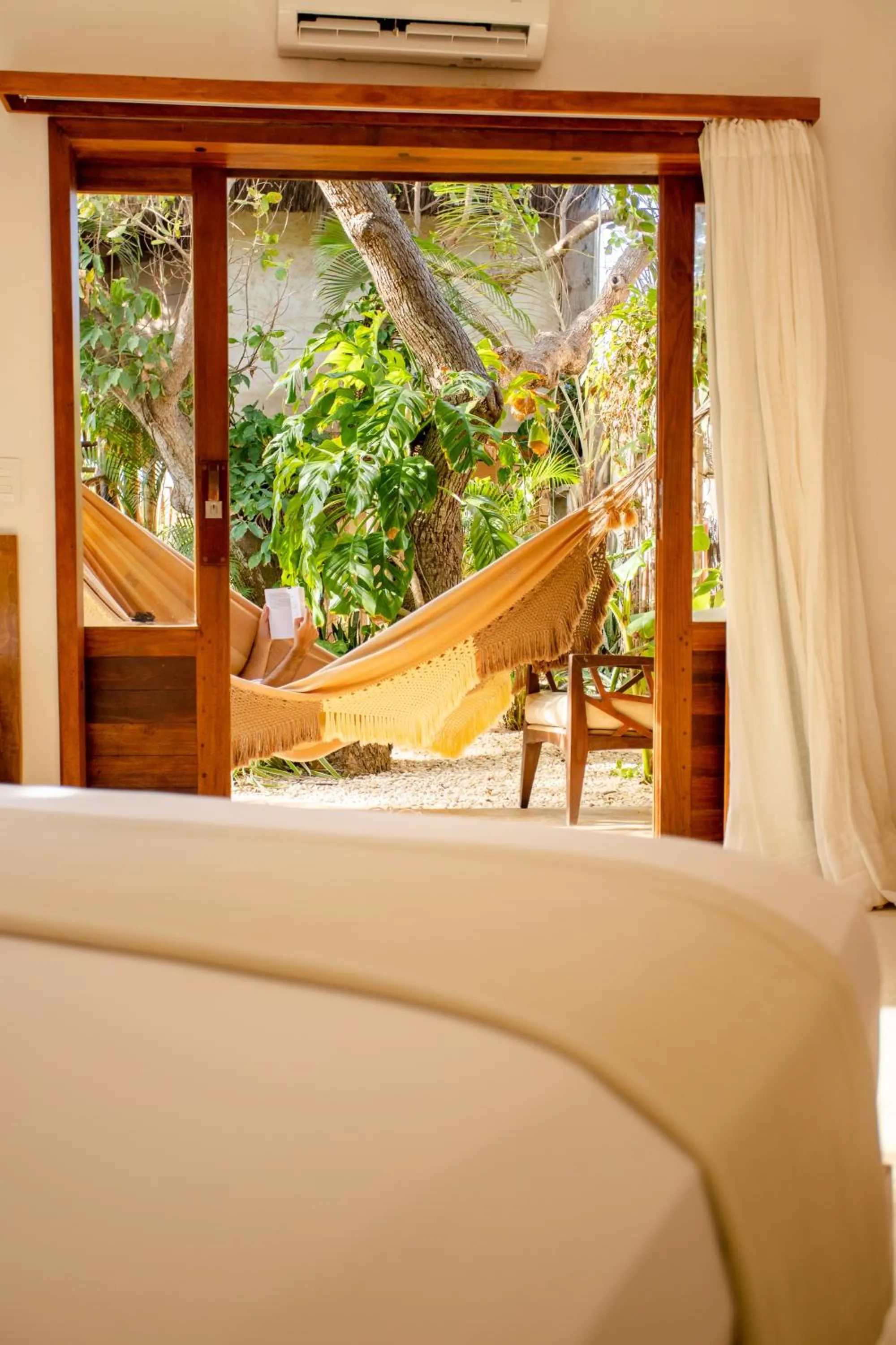 Bed in Hurricane Jeri