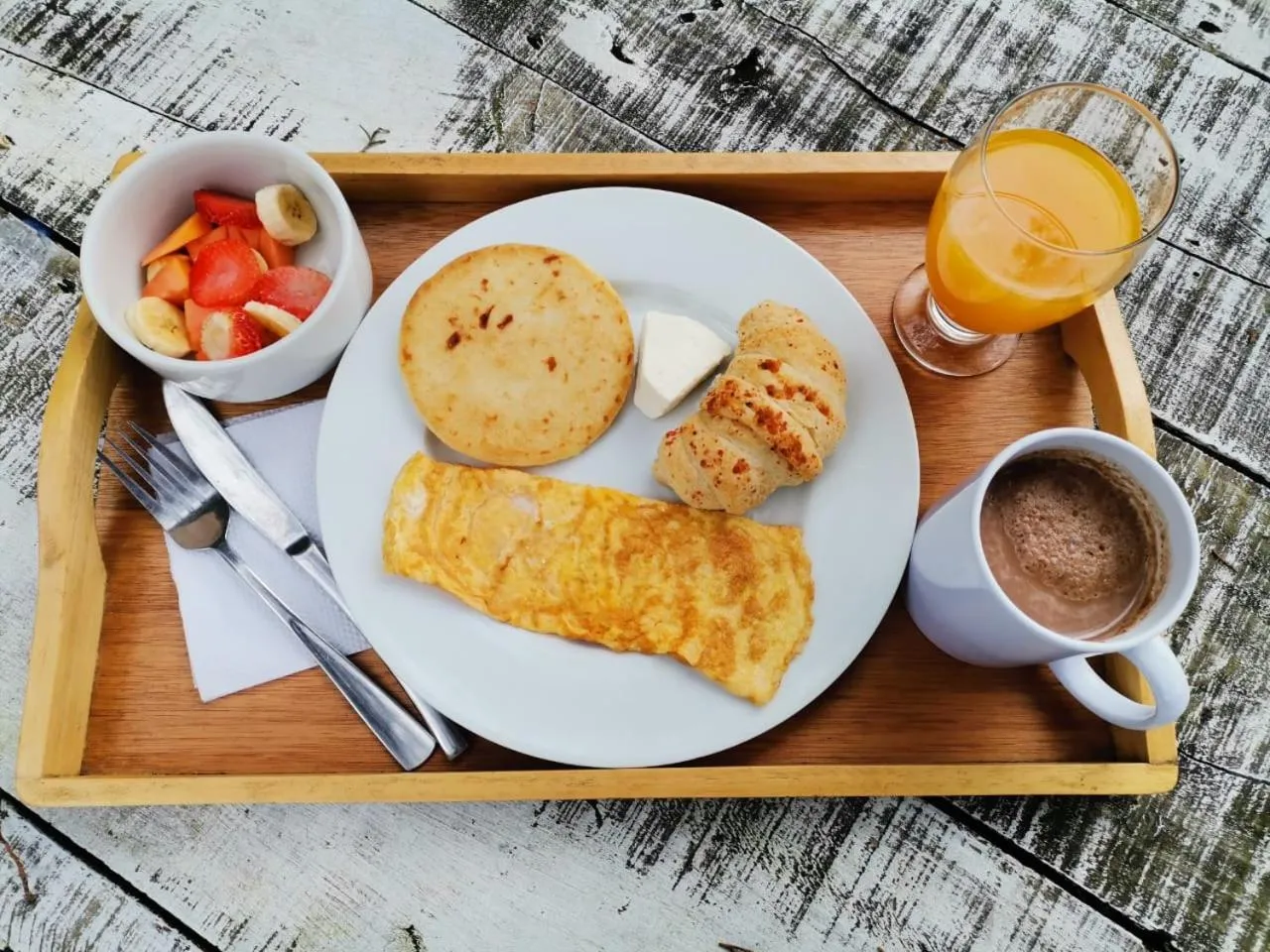 Food and drinks in Eco Hotel Terrabella