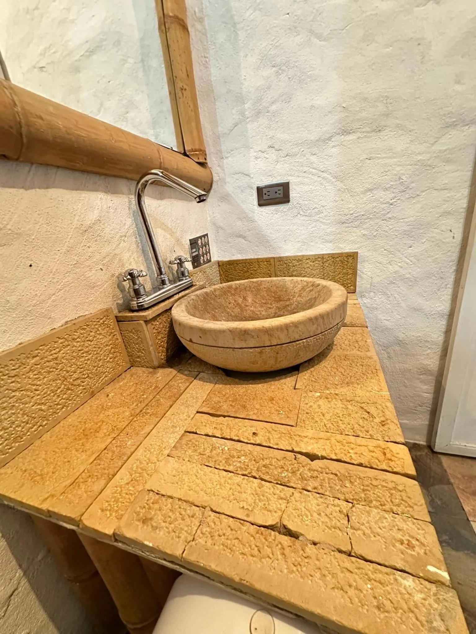 Bathroom in Eco Hotel Terrabella