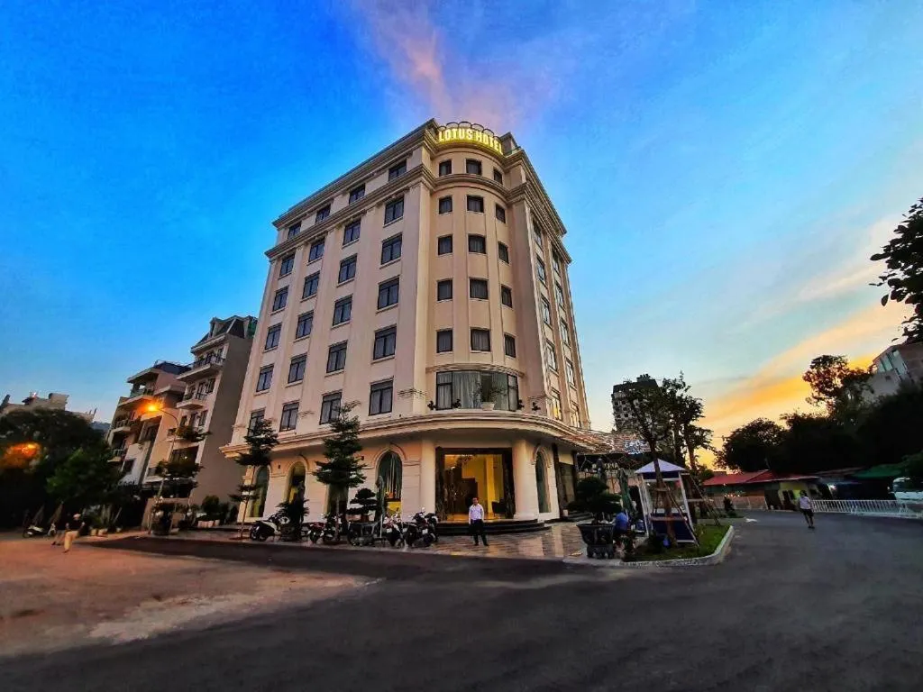 Property building in Lotus Hotel & Apartment