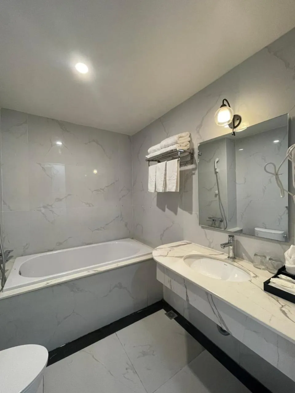 Shower in Lotus Hotel & Apartment