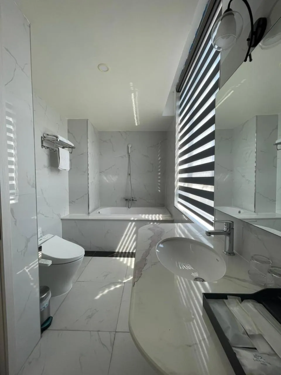 Shower in Lotus Hotel & Apartment