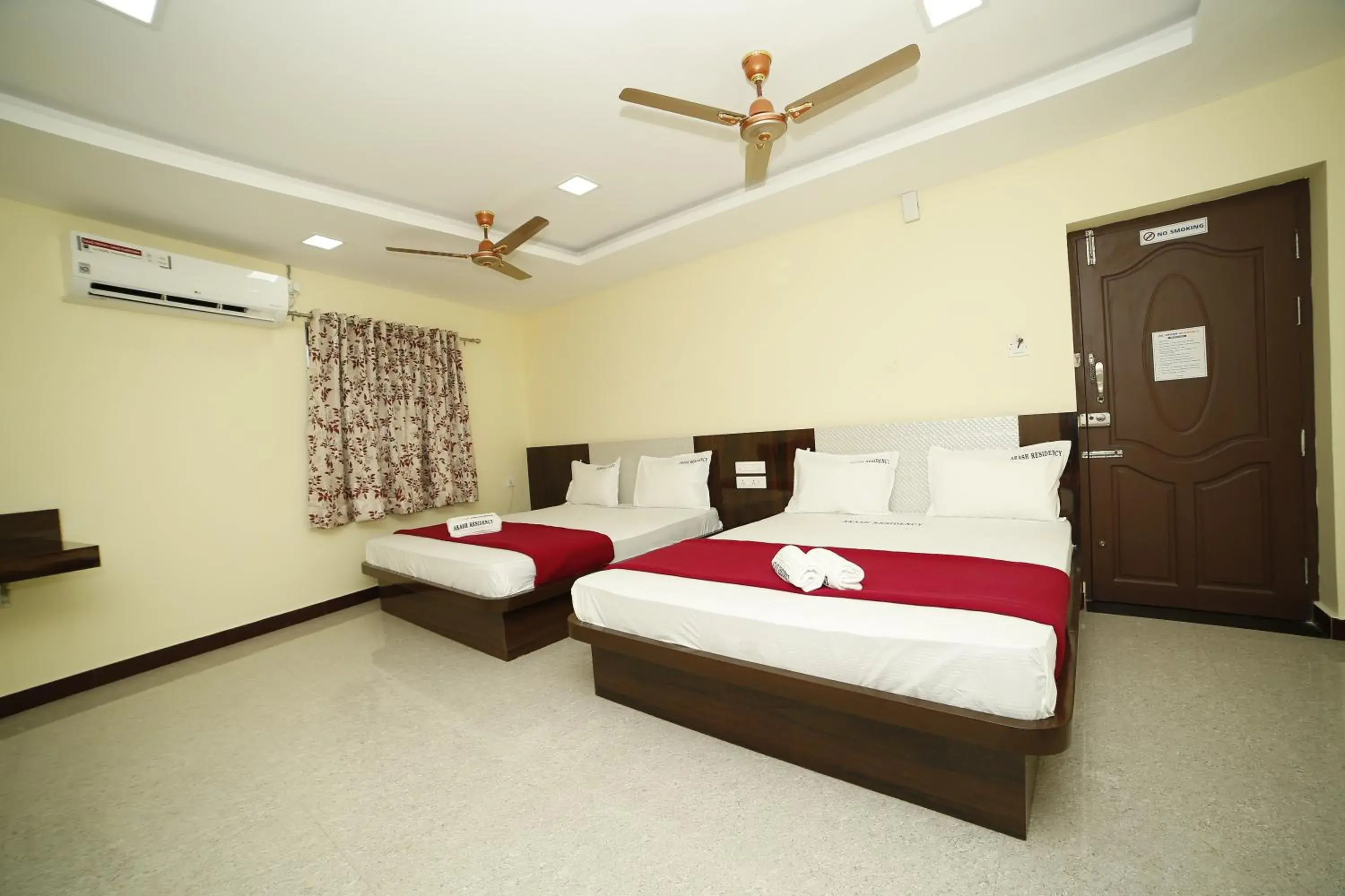 View (from property/room), Bed in Akash Residency View (from property/room), Bed in Akash Residency