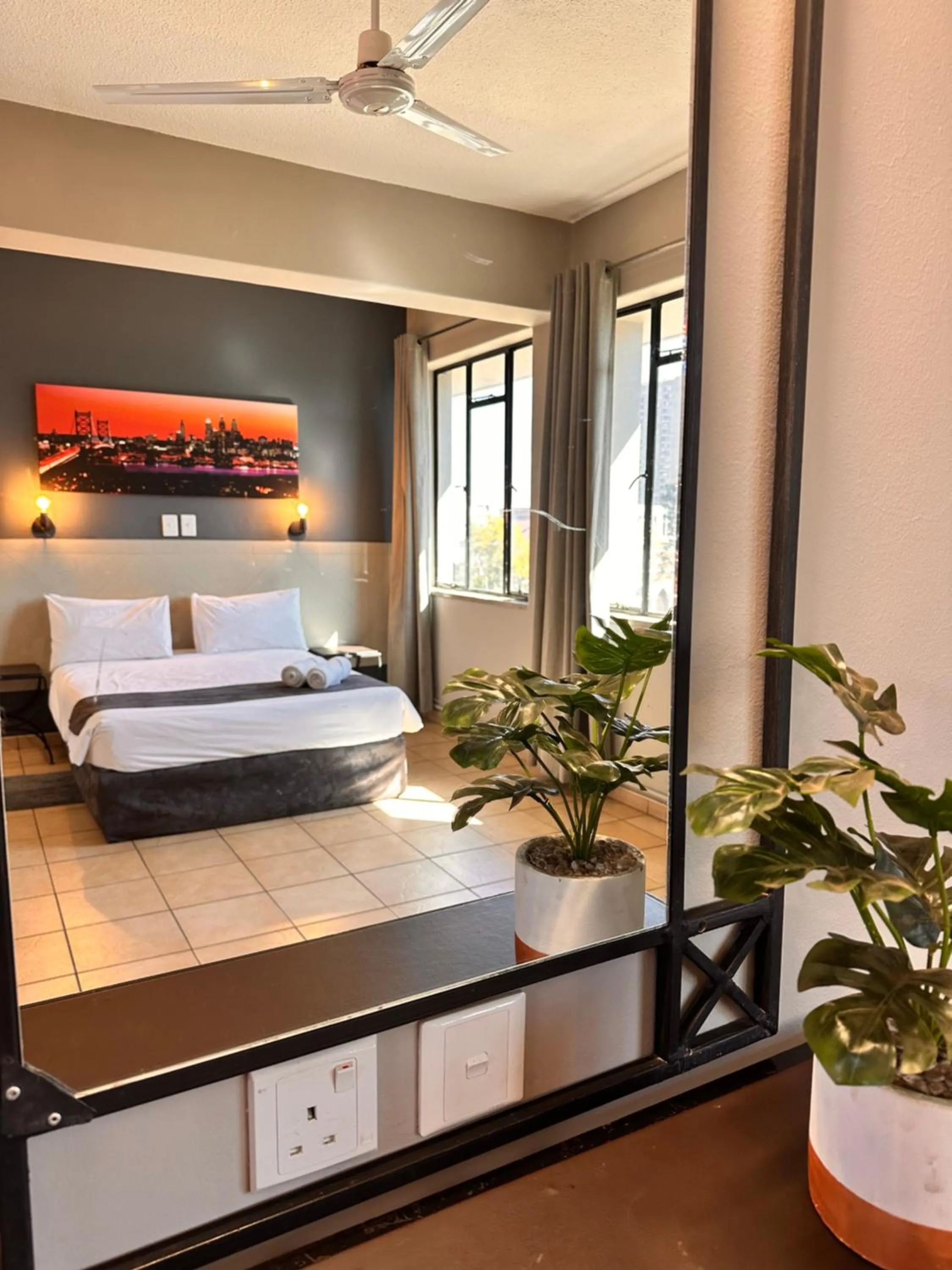 Bed in N1 Hotel Bulawayo