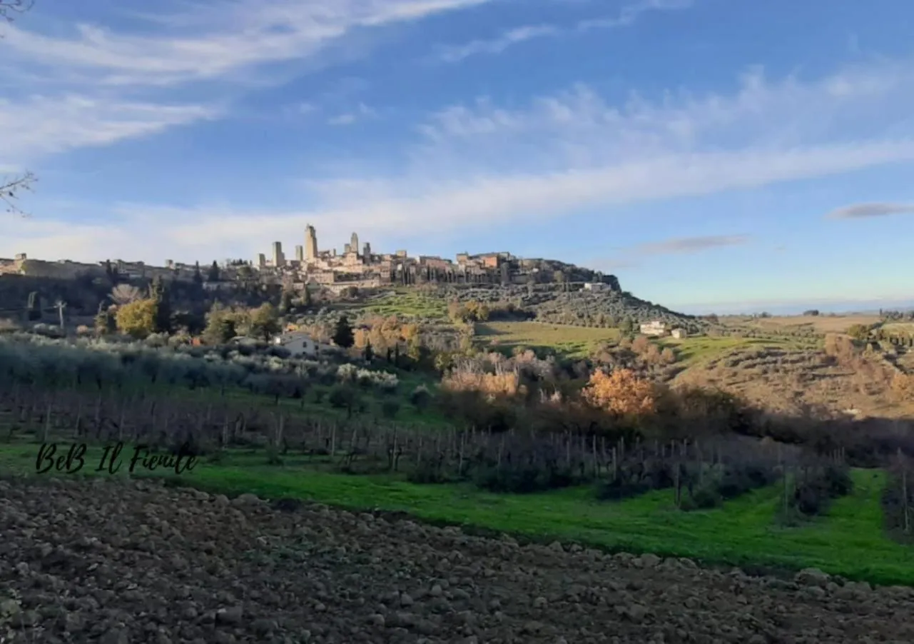 Property building in B&B Il Fienile San Gimignano