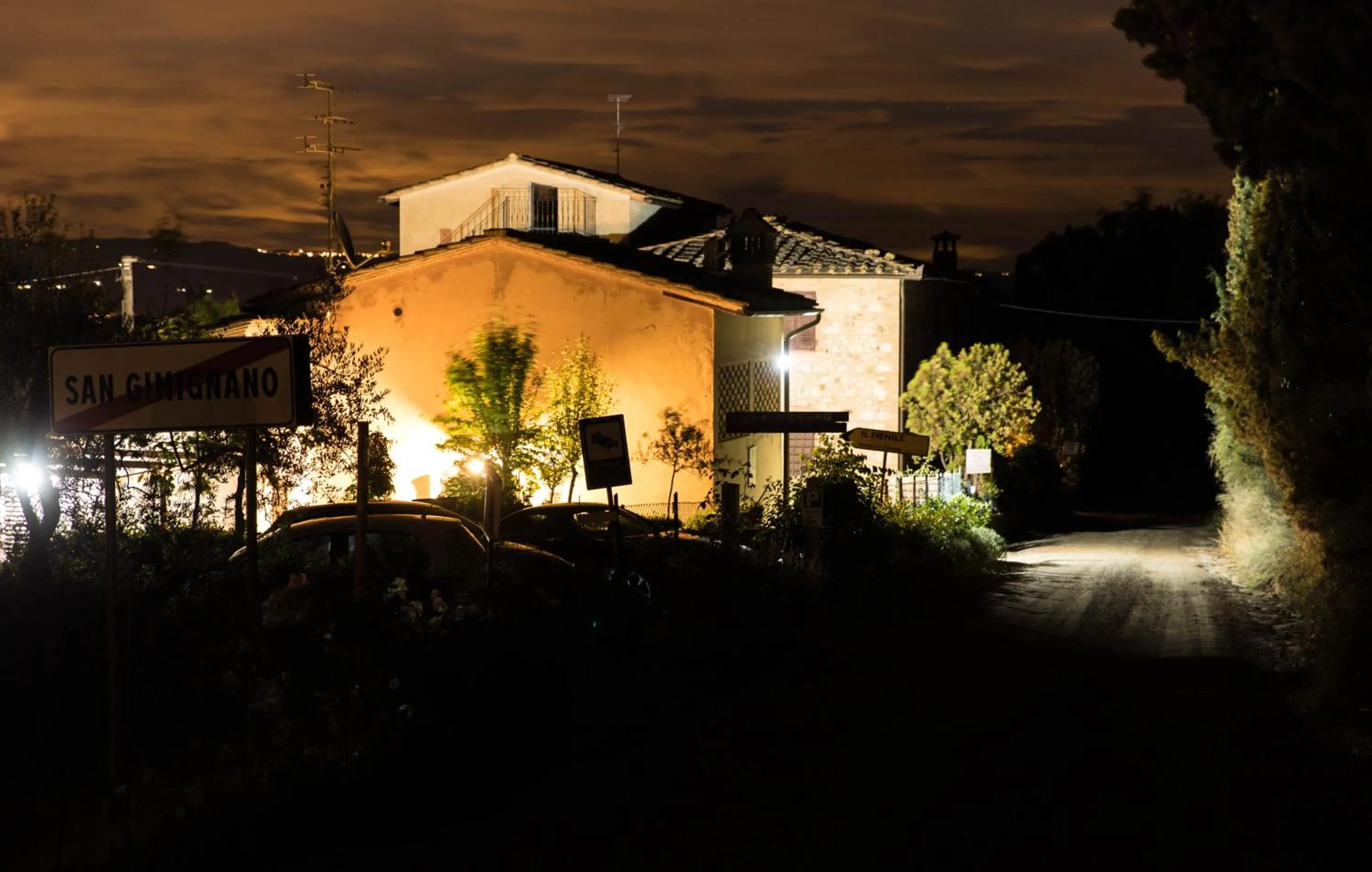 Property building in B&B Il Fienile San Gimignano