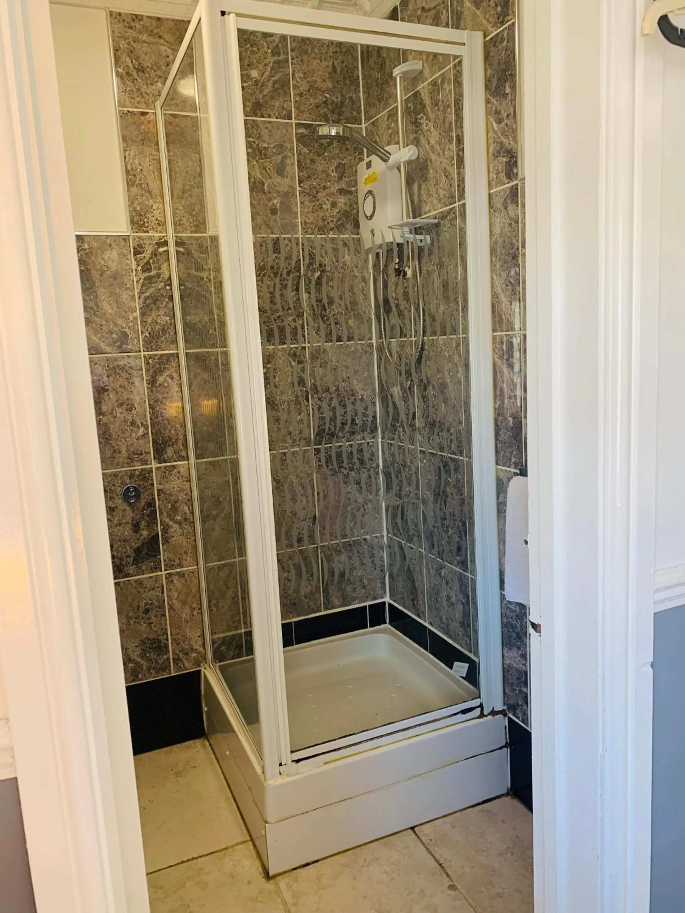 Shower in Circle Guest House Bed Only