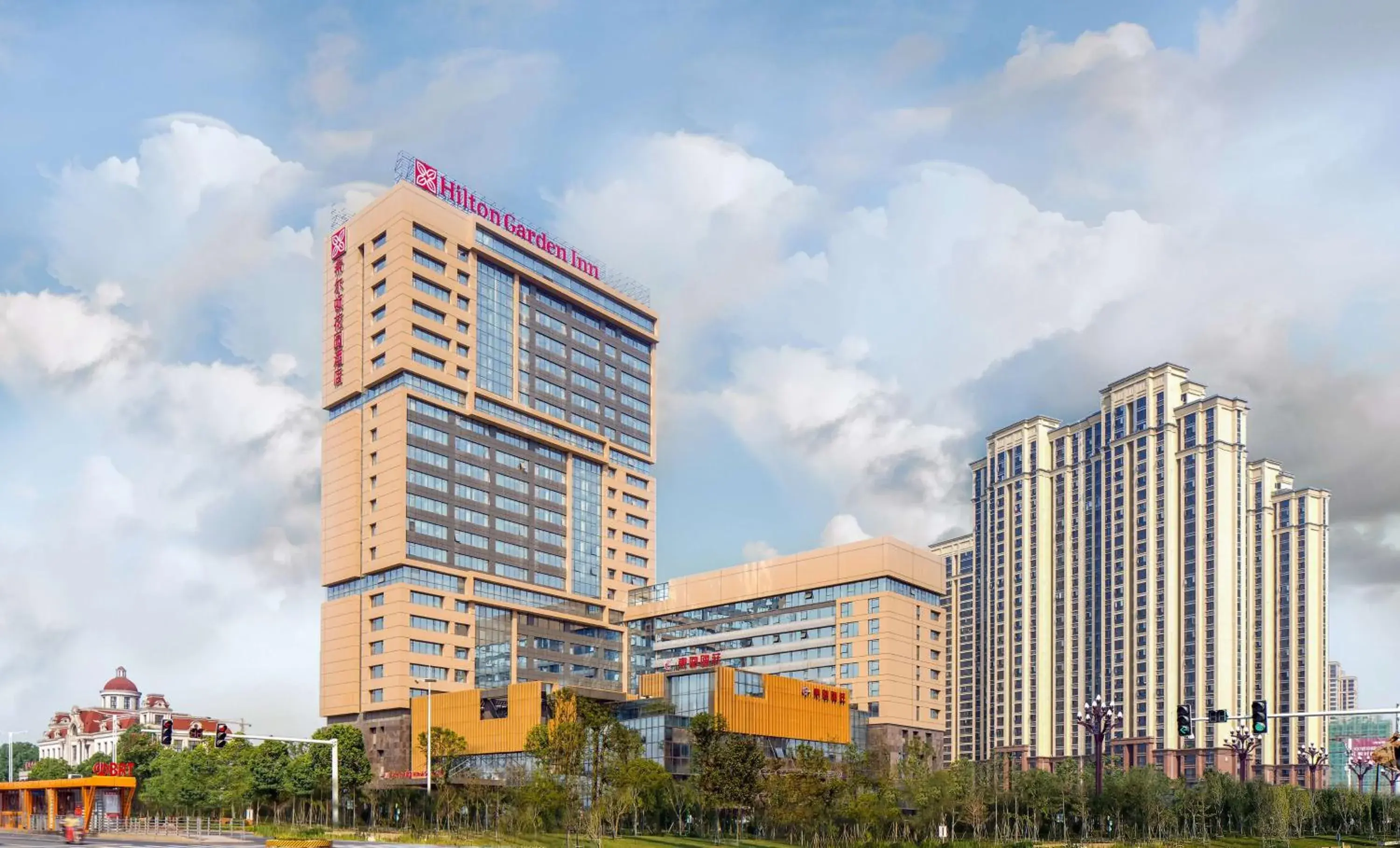 Property building in Hilton Garden Inn Changde Dingcheng Property building in Hilton Garden Inn Changde Dingcheng