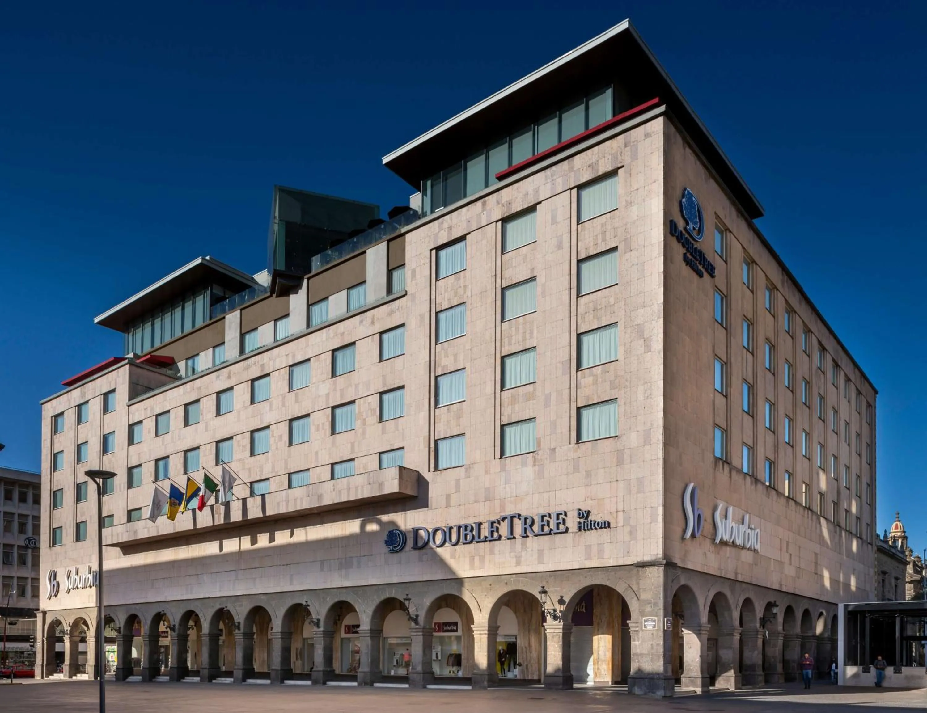 Property building in Hilton DoubleTree Guadalajara Centro Historico