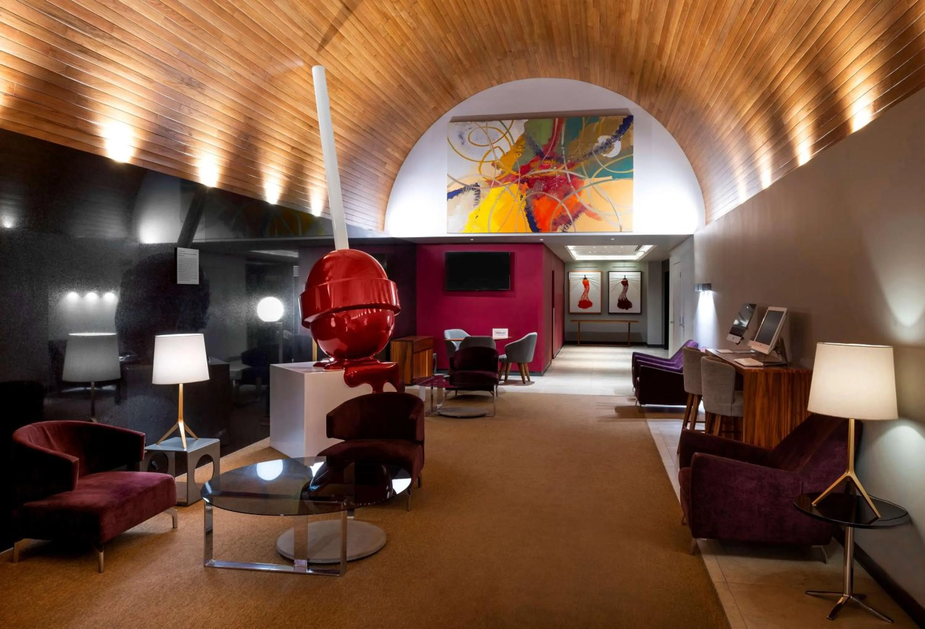 Lobby or reception in Hilton DoubleTree Guadalajara Centro Historico