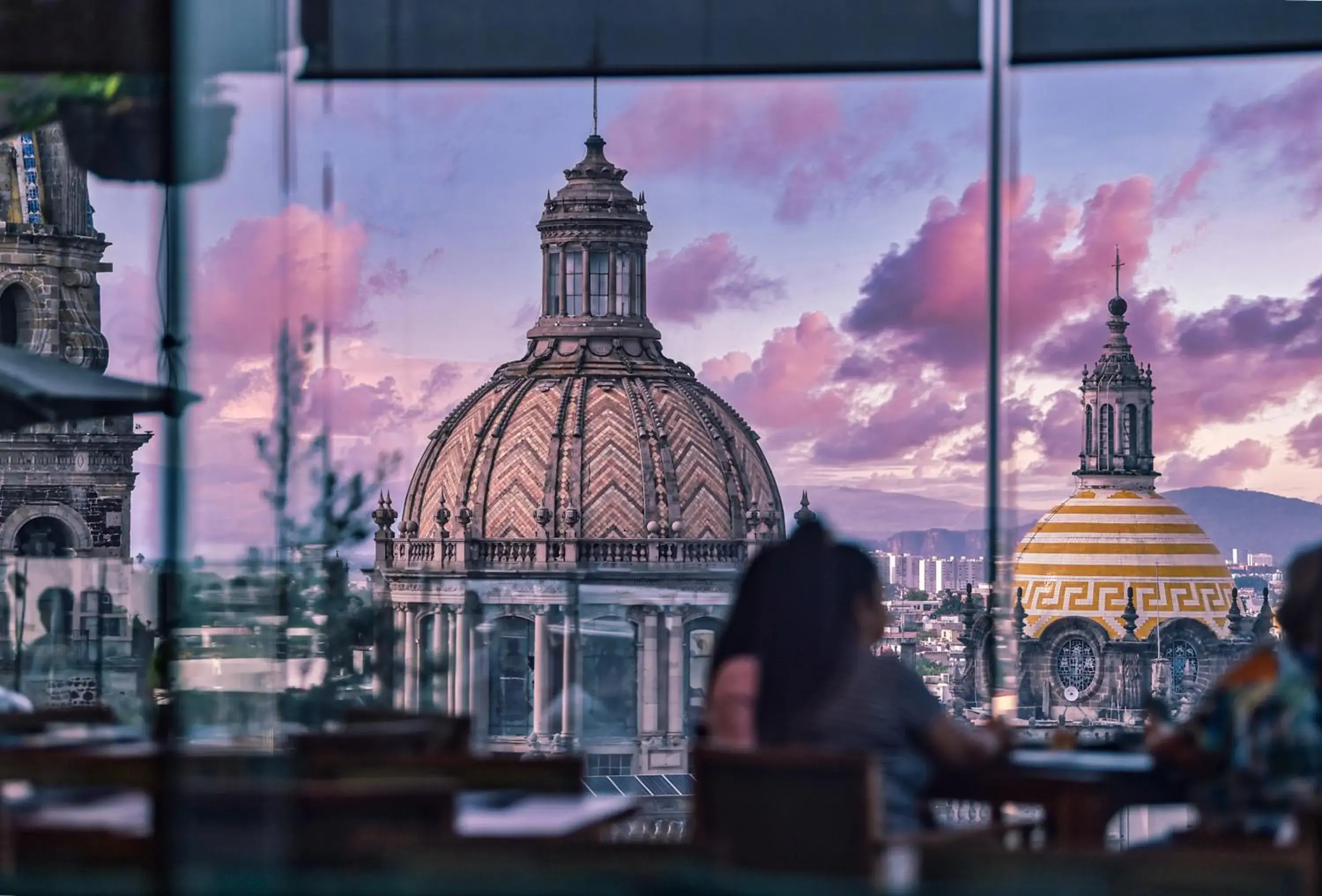 City view in Hilton DoubleTree Guadalajara Centro Historico City view in Hilton DoubleTree Guadalajara Centro Historico