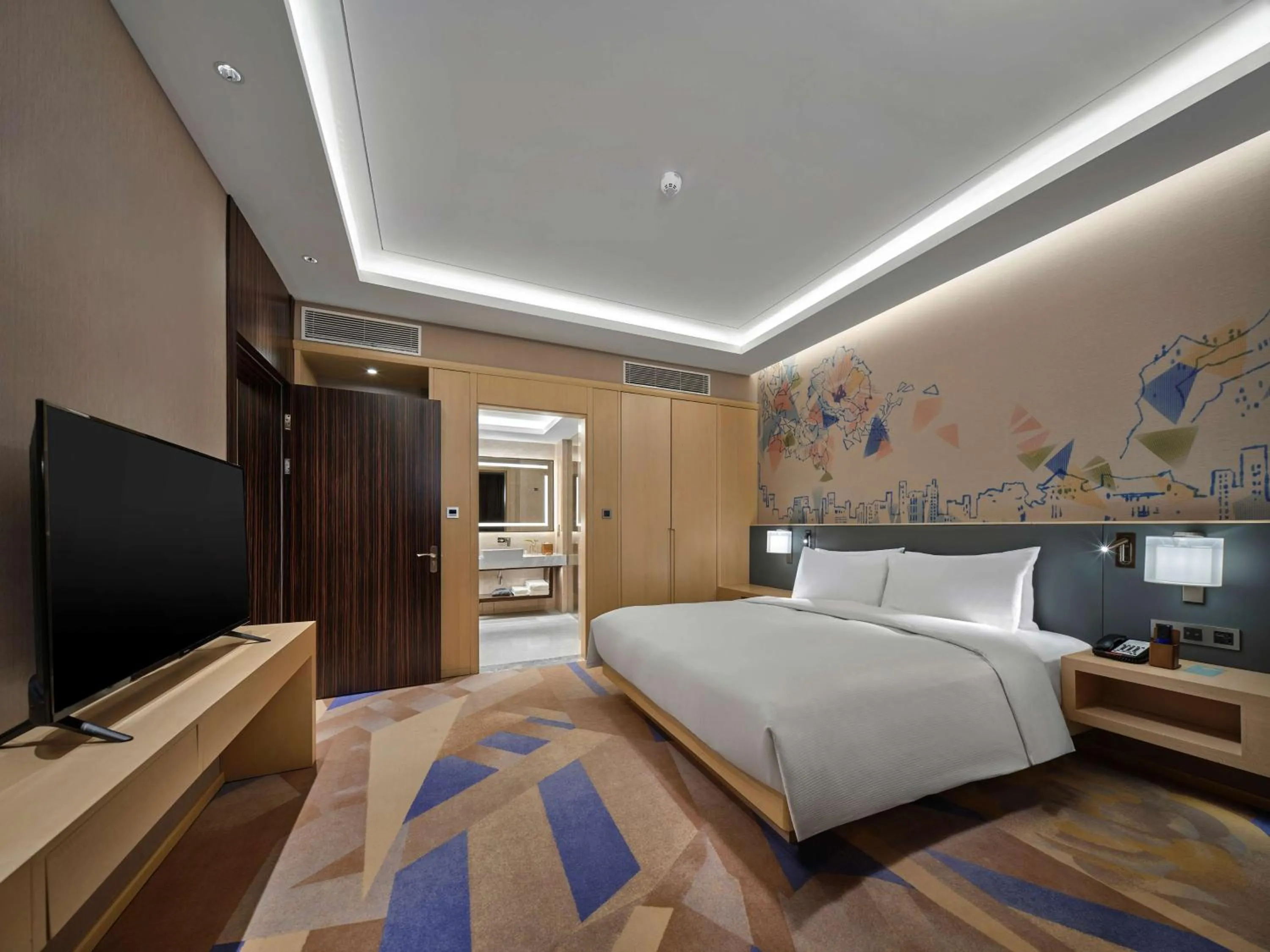 Bed in Hilton Garden Inn Heze