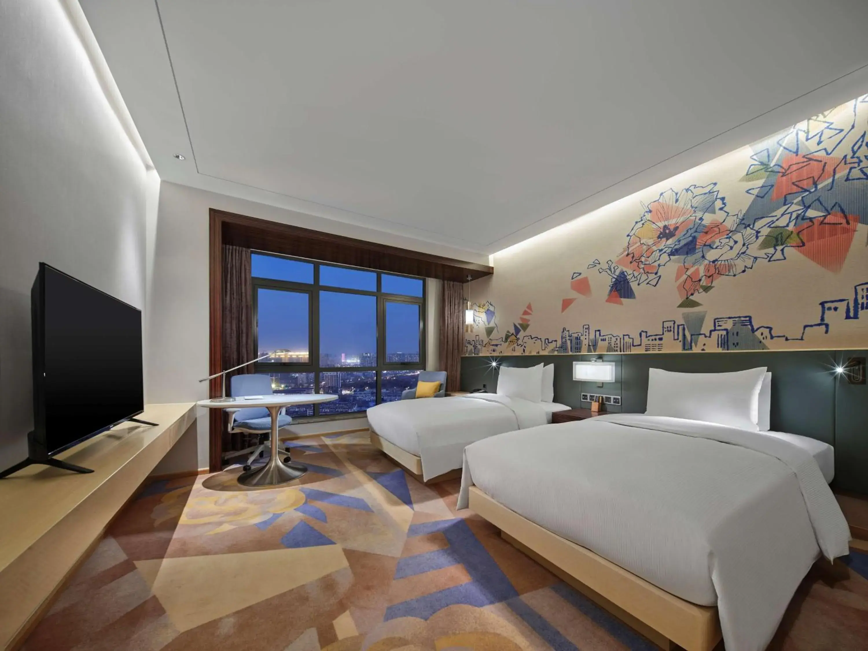 Photo of the whole room, Bed in Hilton Garden Inn Heze Photo of the whole room, Bed in Hilton Garden Inn Heze