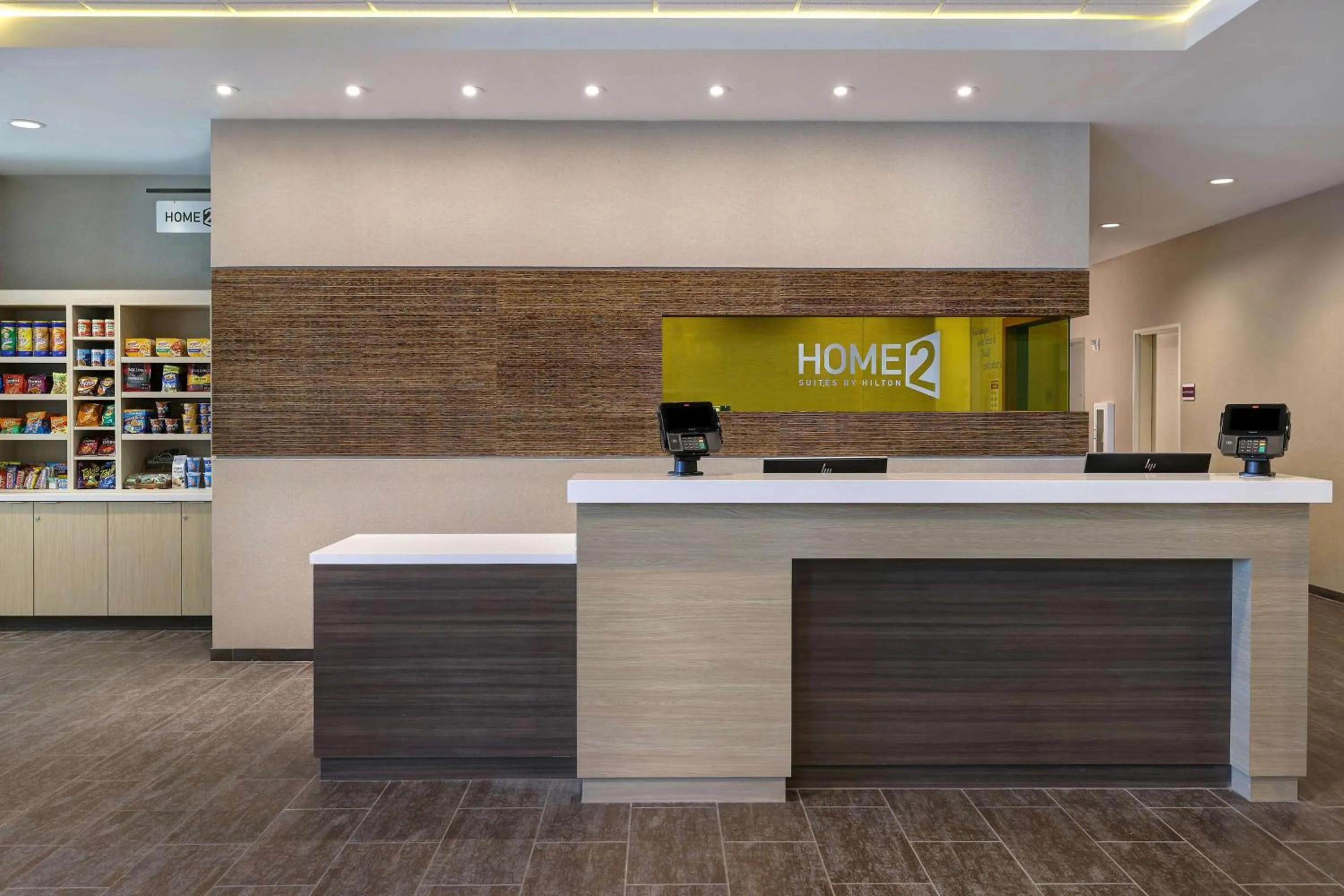 Lobby or reception in Home2 Suites By Hilton Turlock, Ca
