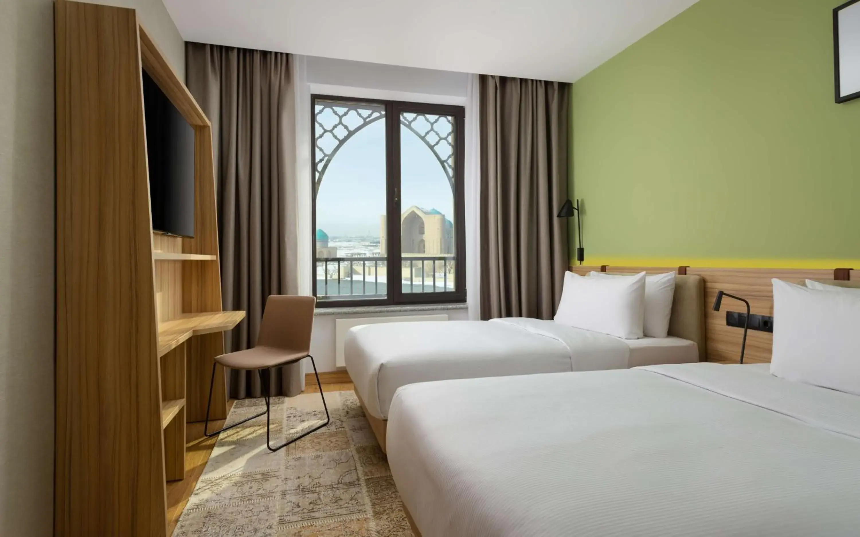 Bed in Hampton By Hilton Turkistan Bed in Hampton By Hilton Turkistan