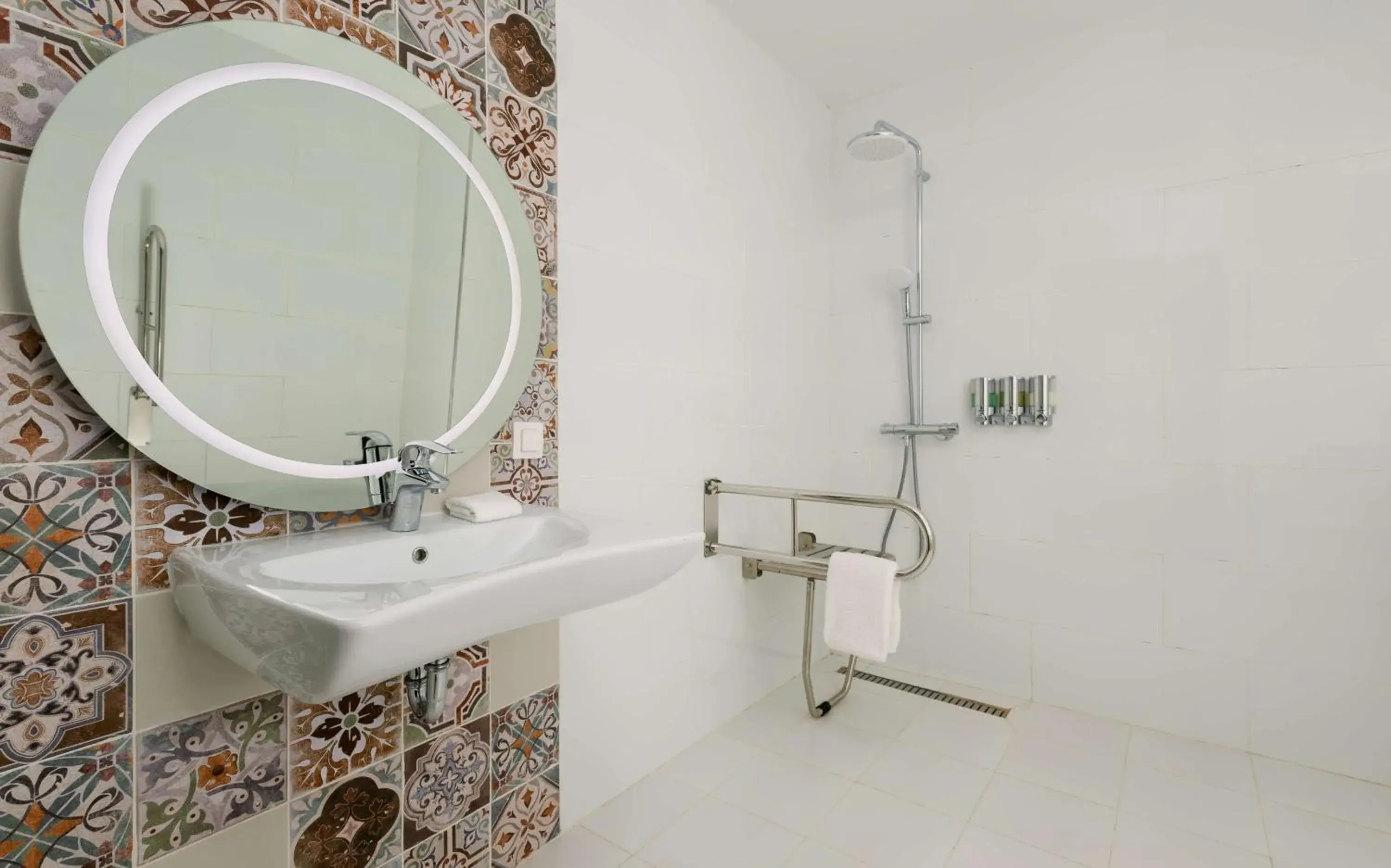 Bathroom in Hampton By Hilton Turkistan Bathroom in Hampton By Hilton Turkistan