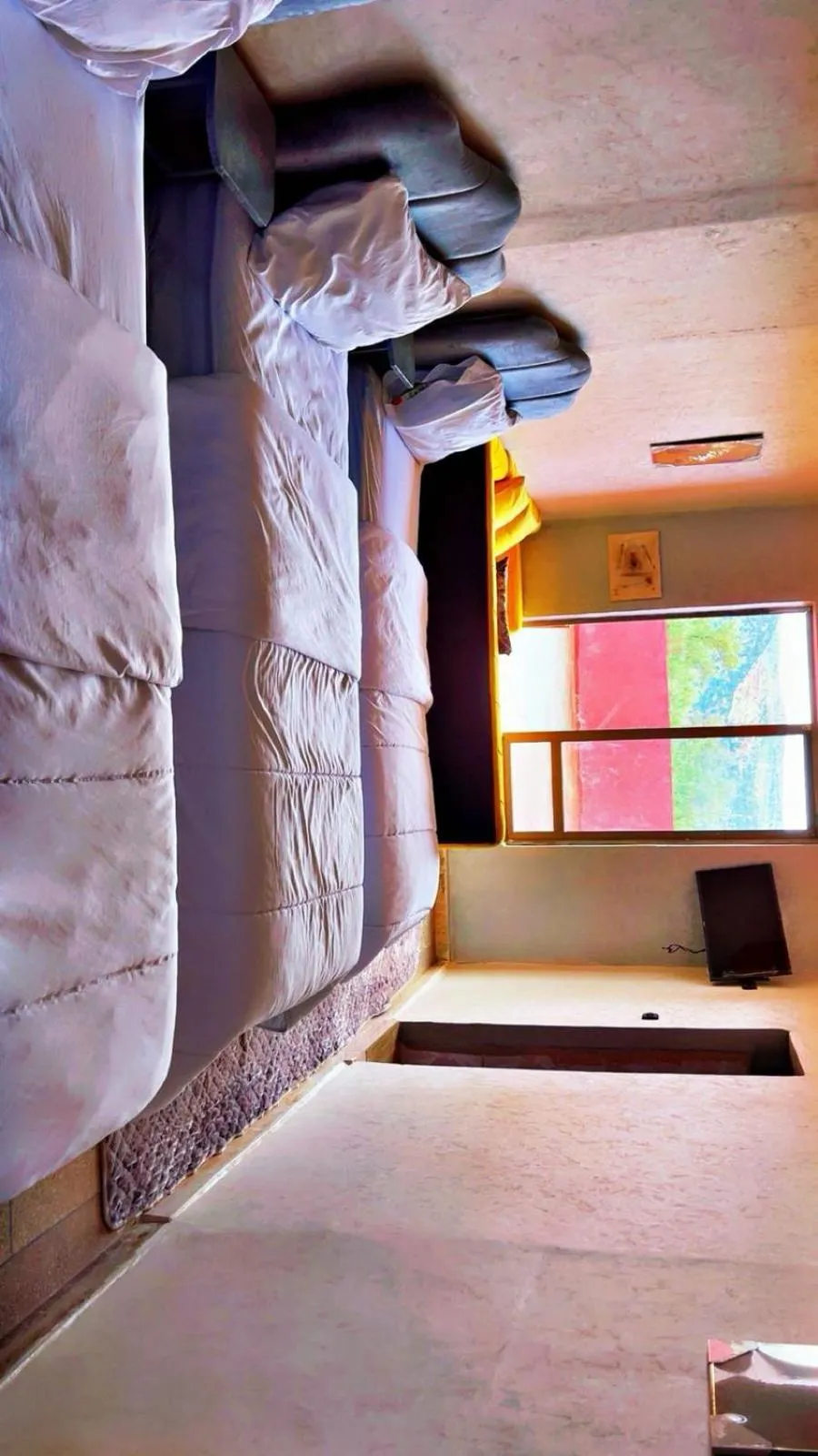 Bed in Hotel France Ouzoud