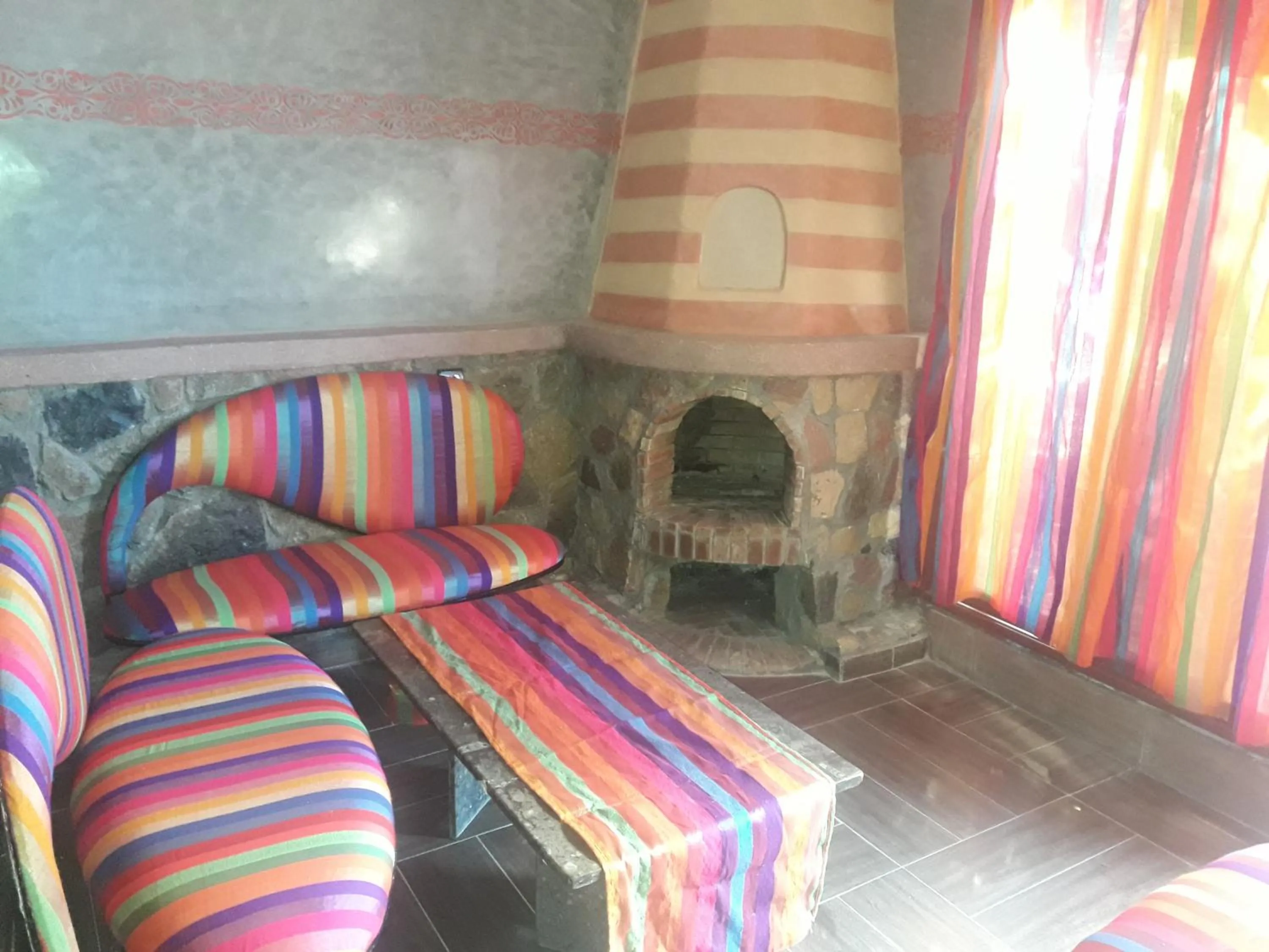 Garden view in Hotel France Ouzoud