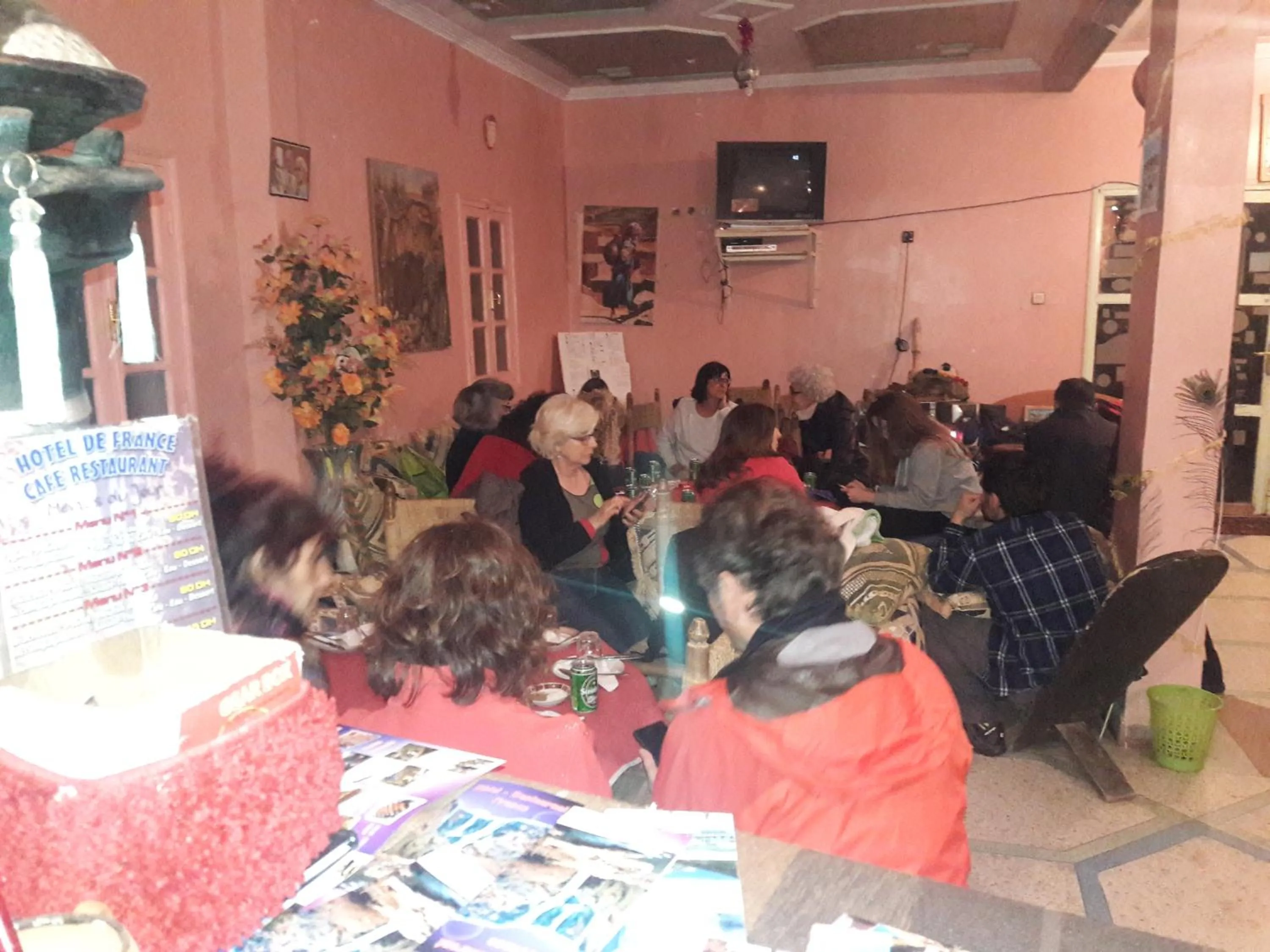 Dinner in Hotel France Ouzoud