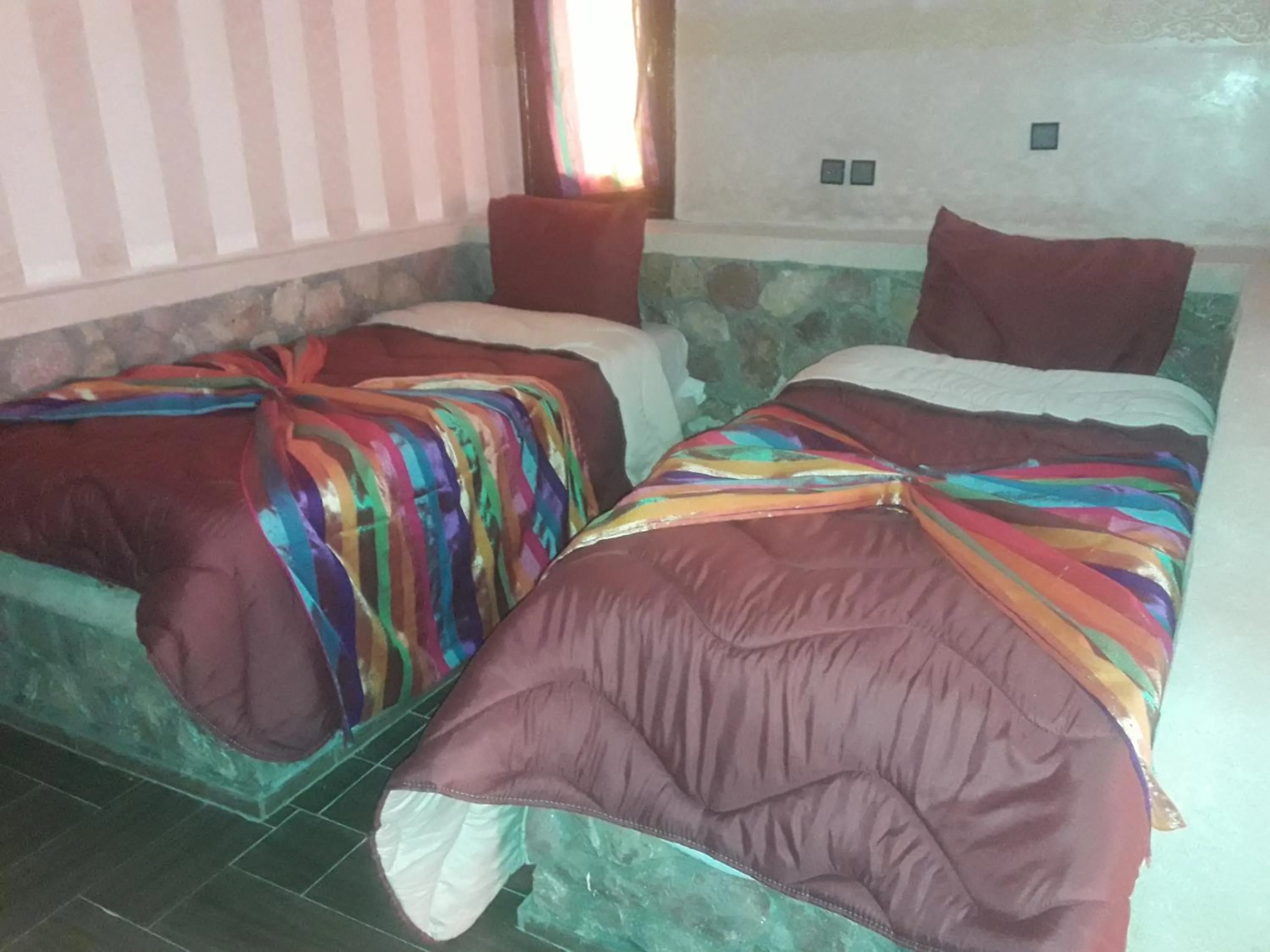 Garden view, Bed in Hotel France Ouzoud