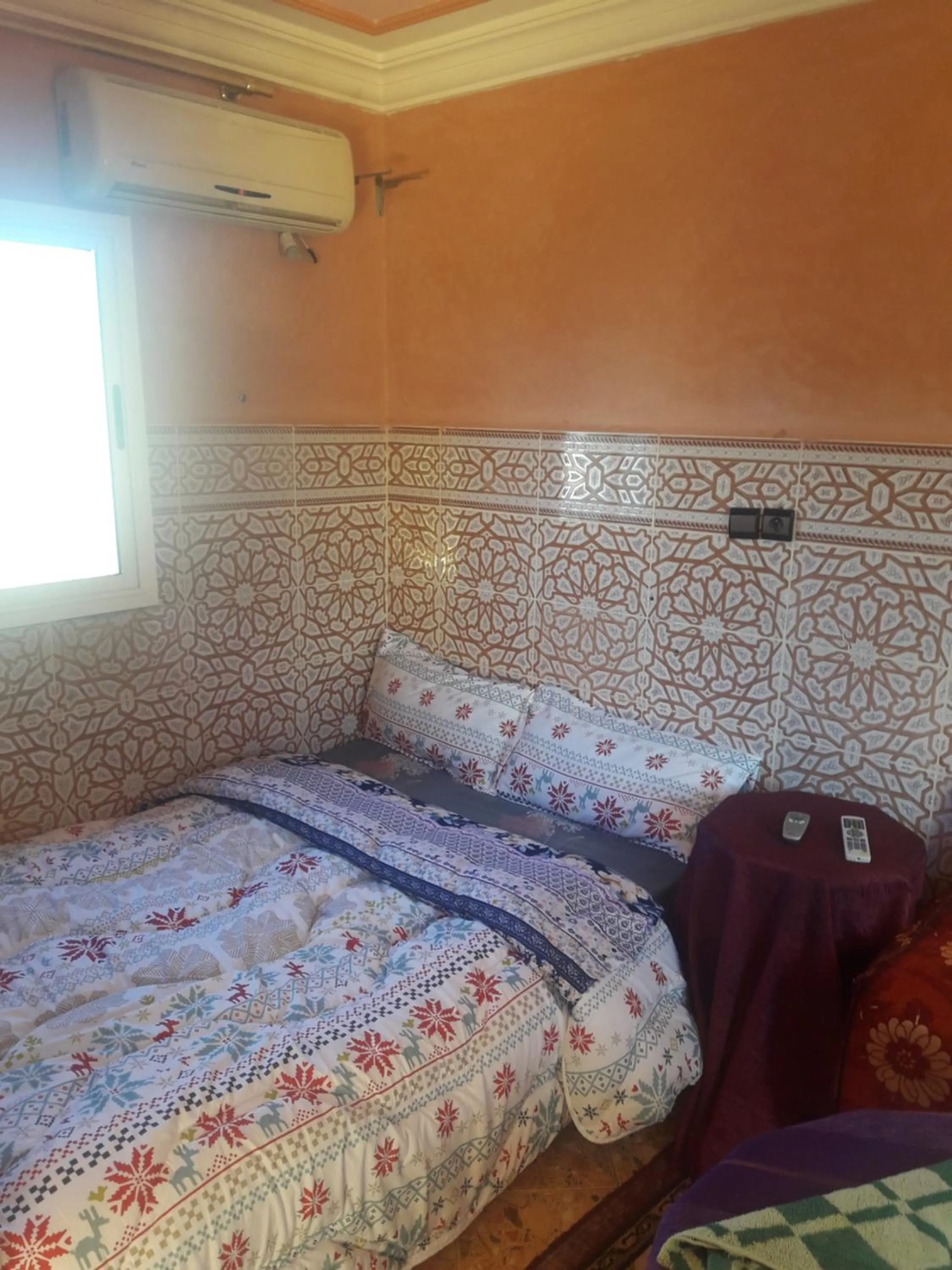 Bed in Hotel France Ouzoud